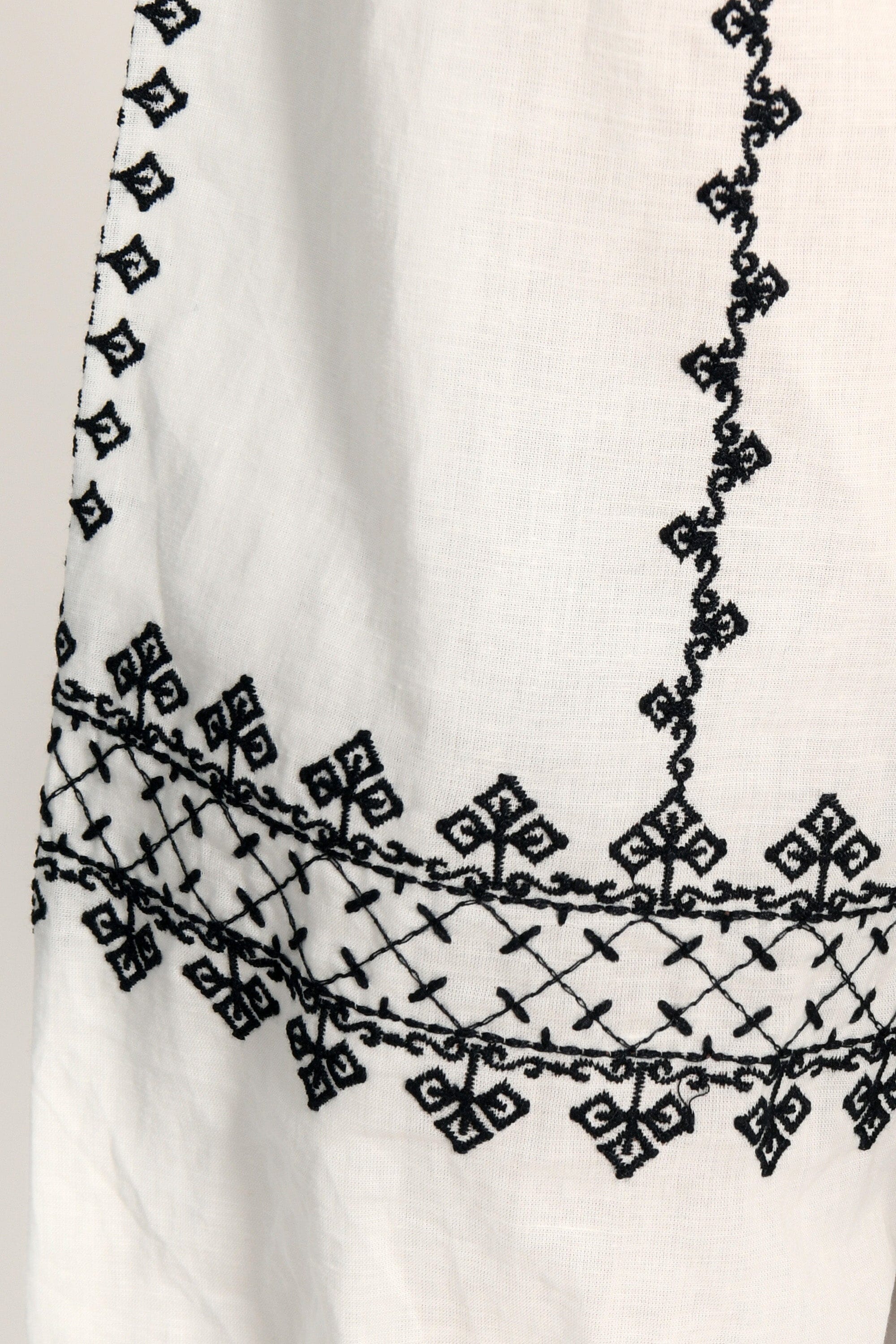 CHEMISIER BRODERIES  - AICHA - BLANC - Image 7