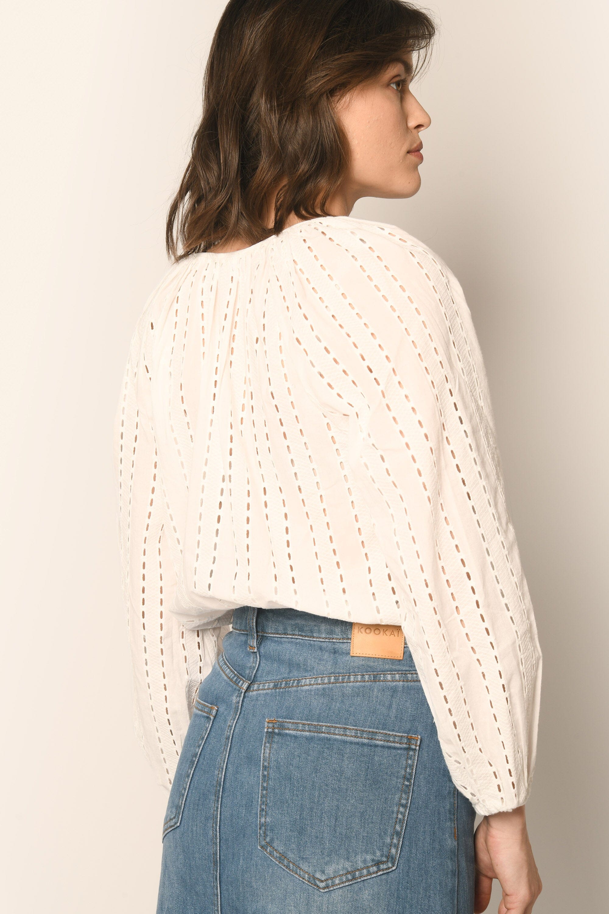 BLOUSE - BLANC - ANAELLE - Image 6