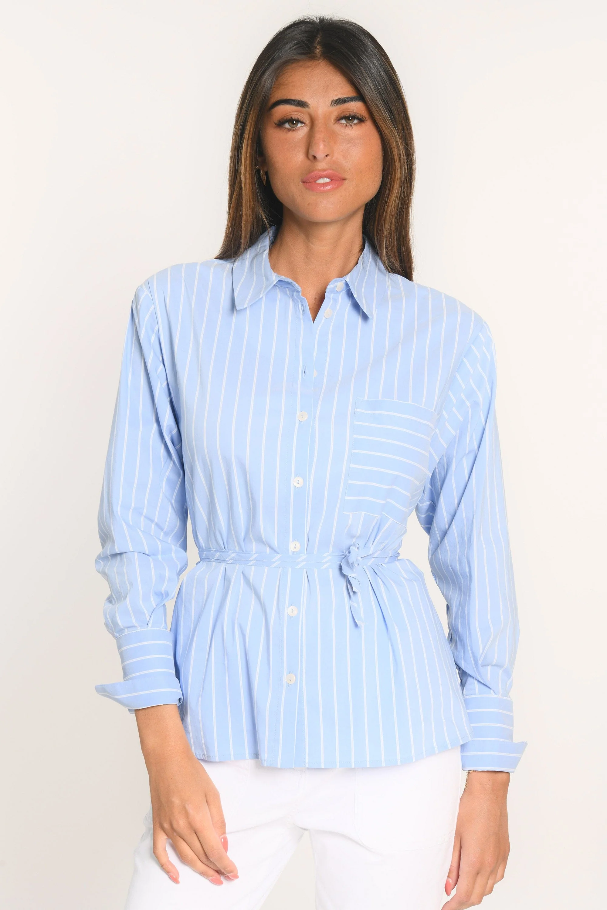 CHEMISE - AUSTIN - BLEU - Image 2