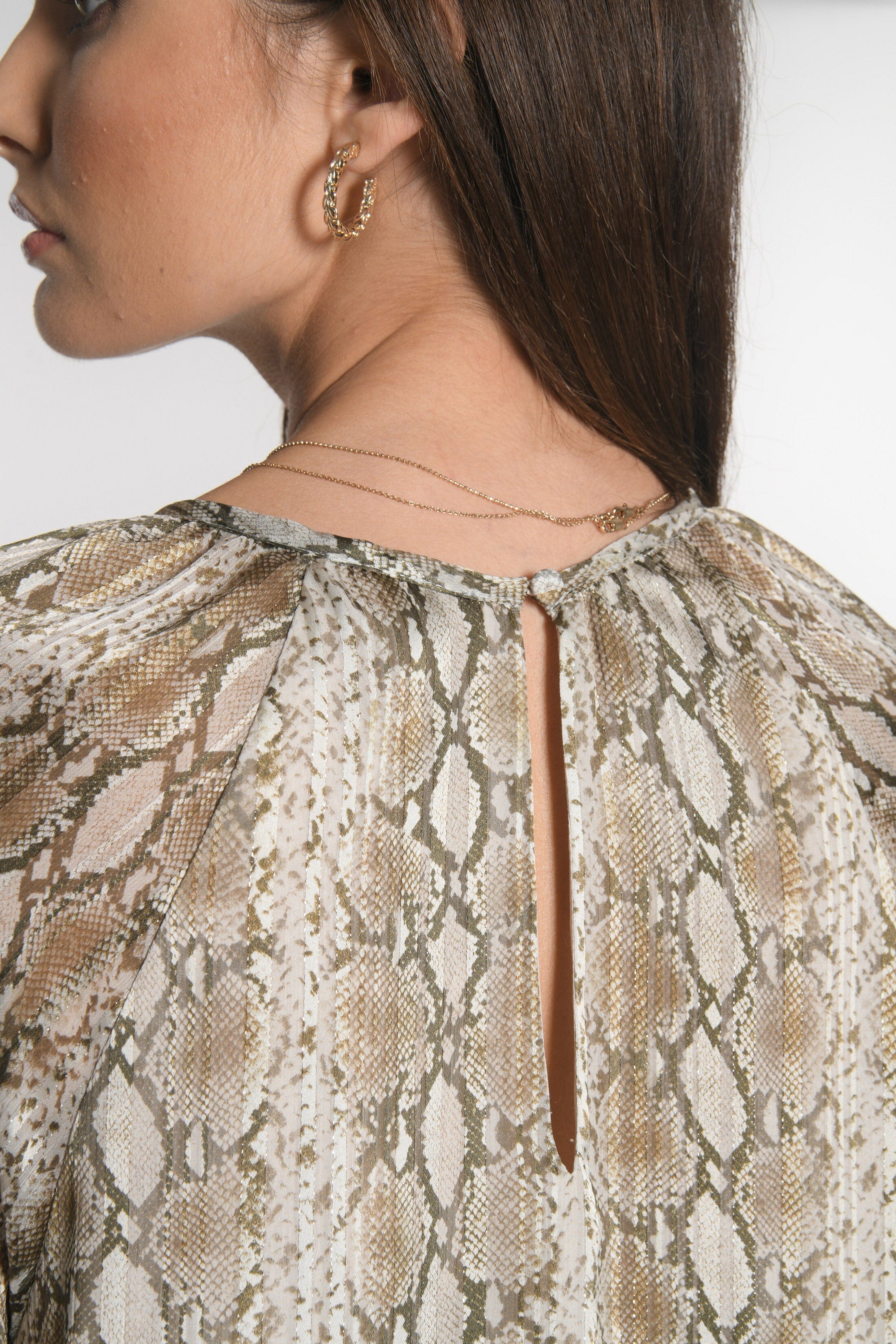BLOUSE HENNA BEIGE - Image 5