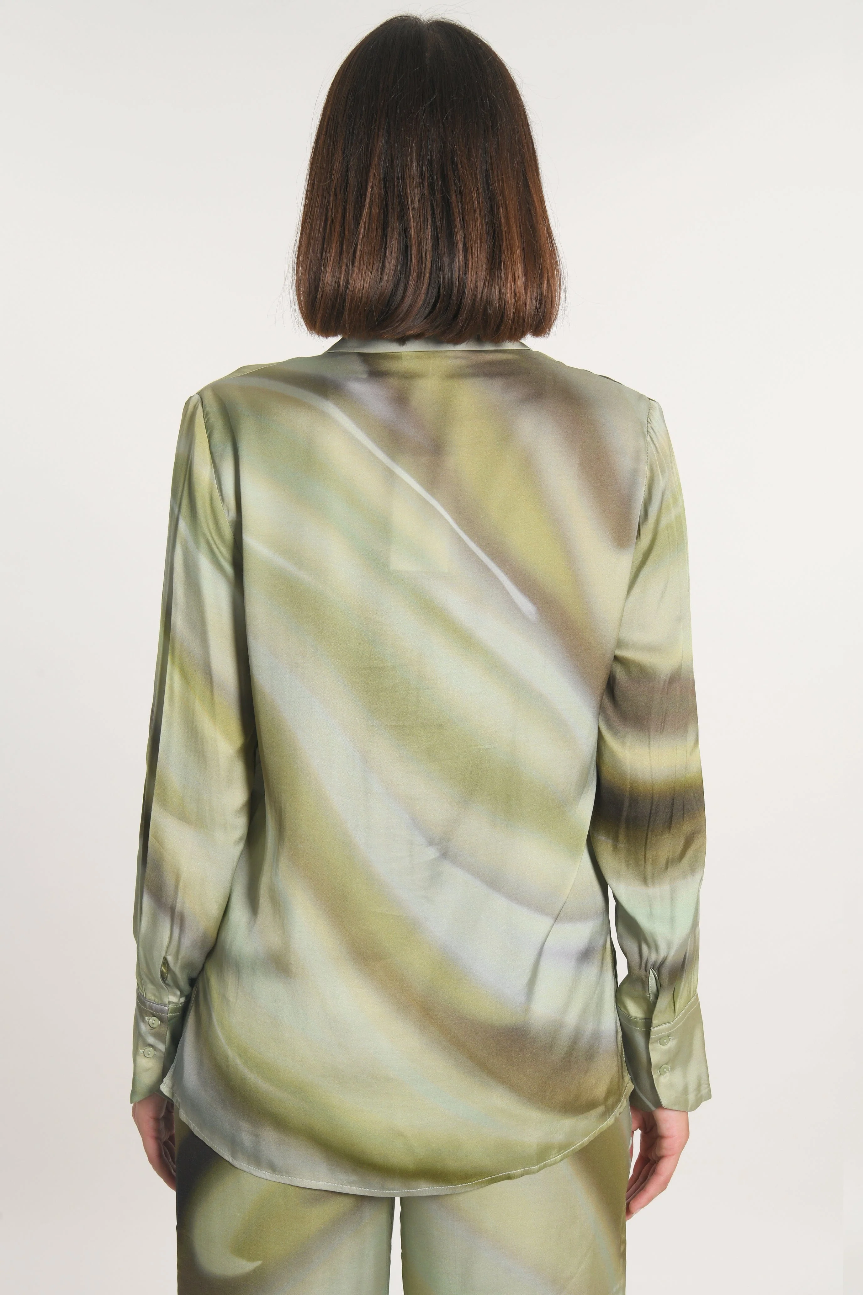 CHEMISE NIKITA IMPRIMÉ 70s MULTI KAKI - Image 6