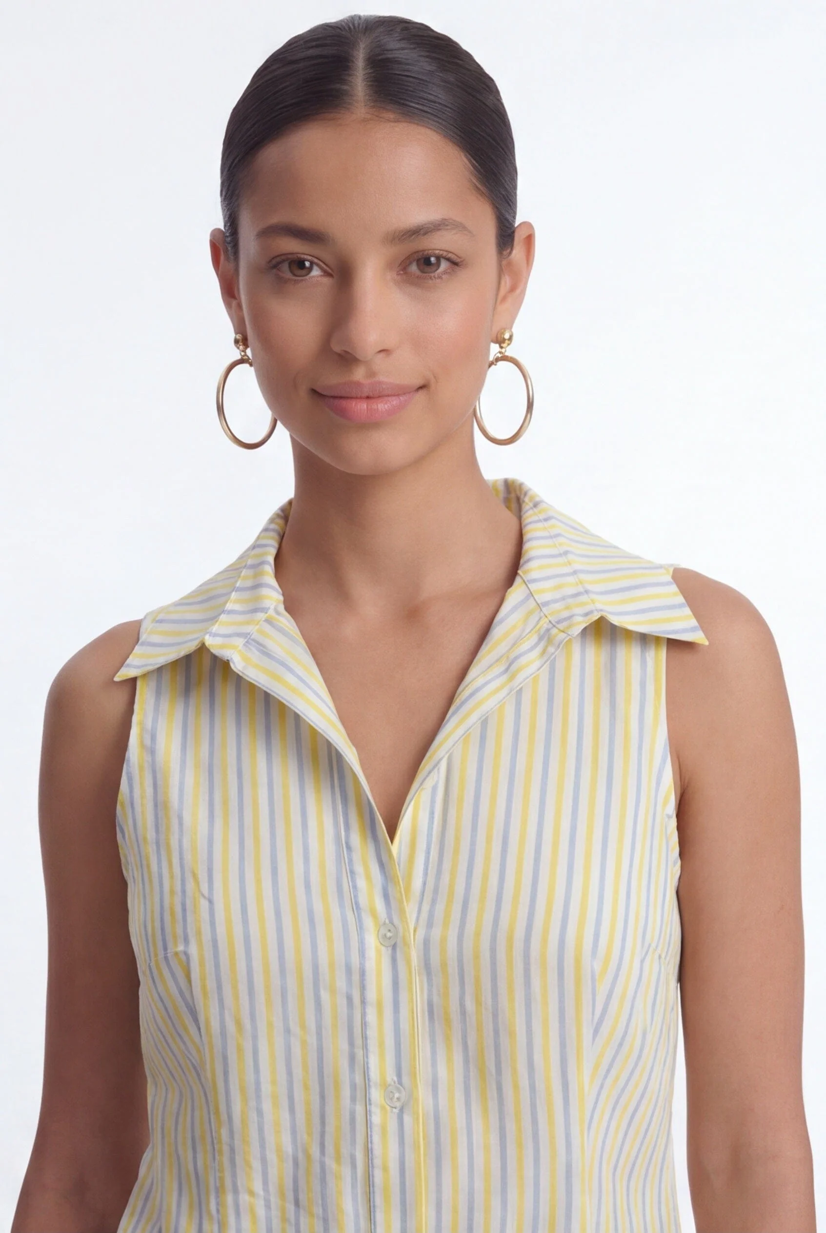 CHEMISE DOS NUS - CALVIN - JAUNE - Image 2