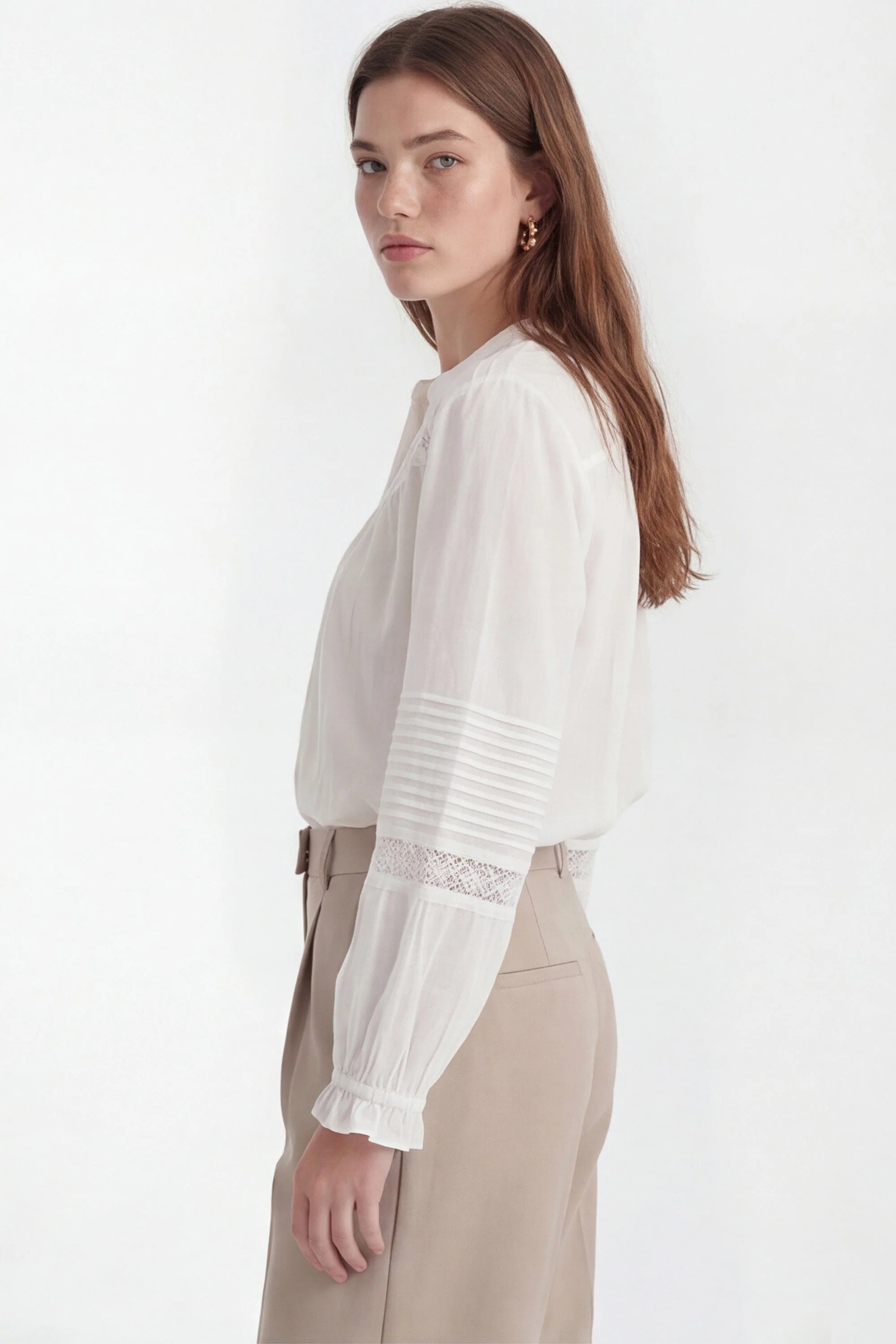 CHEMISIER BOHO - CHARMA - BLANC - Image 4