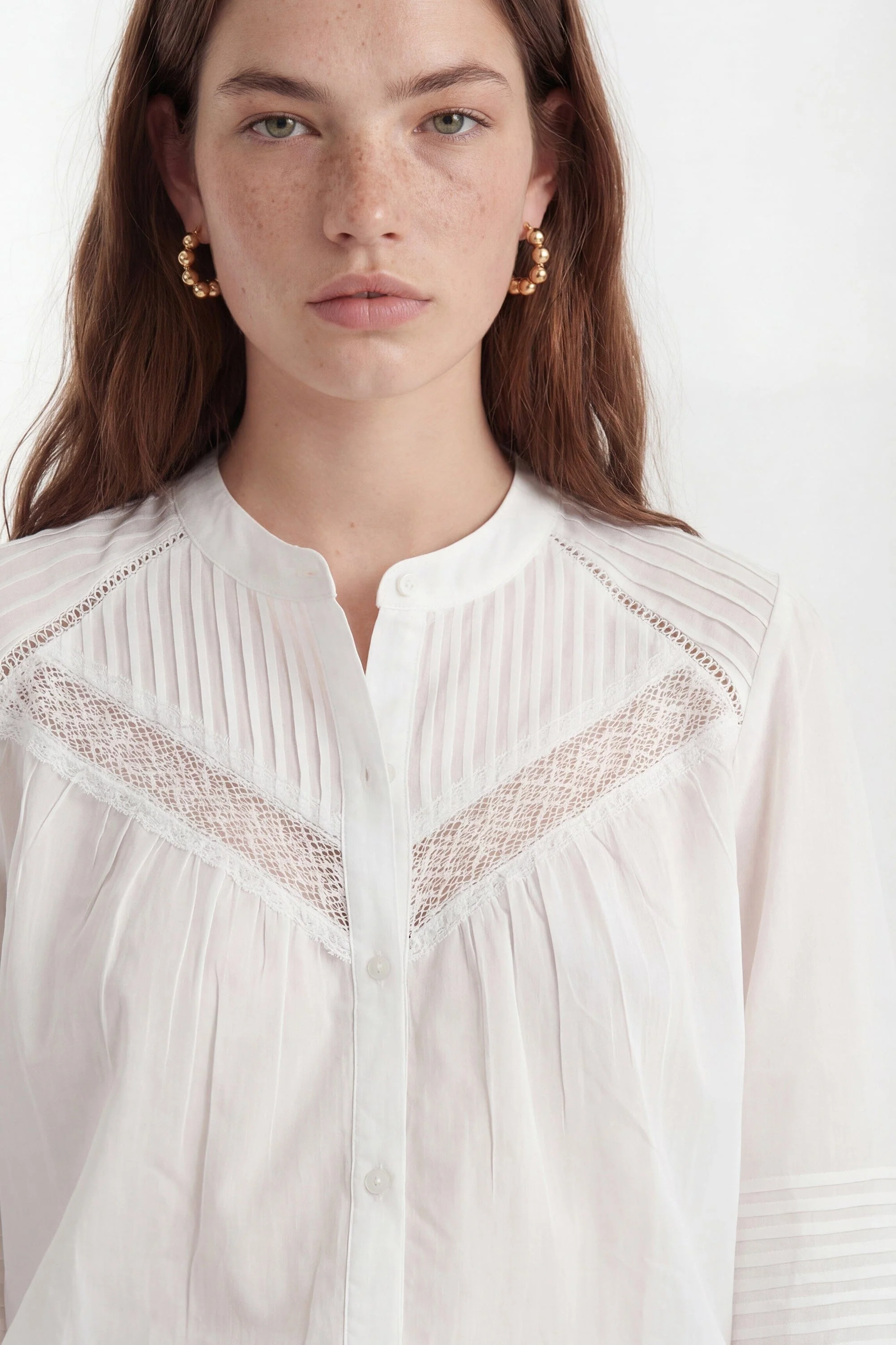 CHEMISIER BOHO - CHARMA - BLANC - Image 5