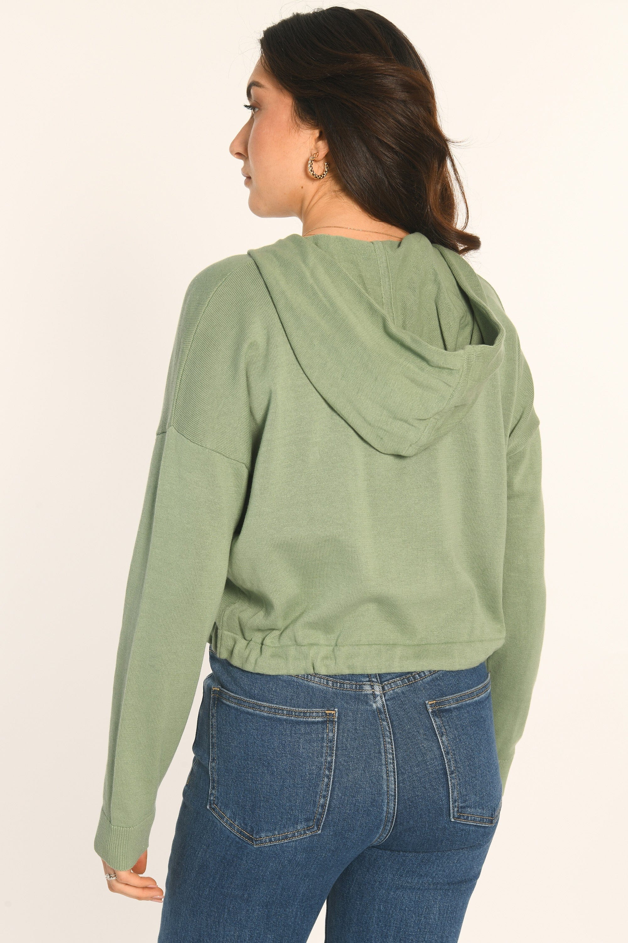 GILET CAPUCHE - SAUGE - ANDINA - Image 5