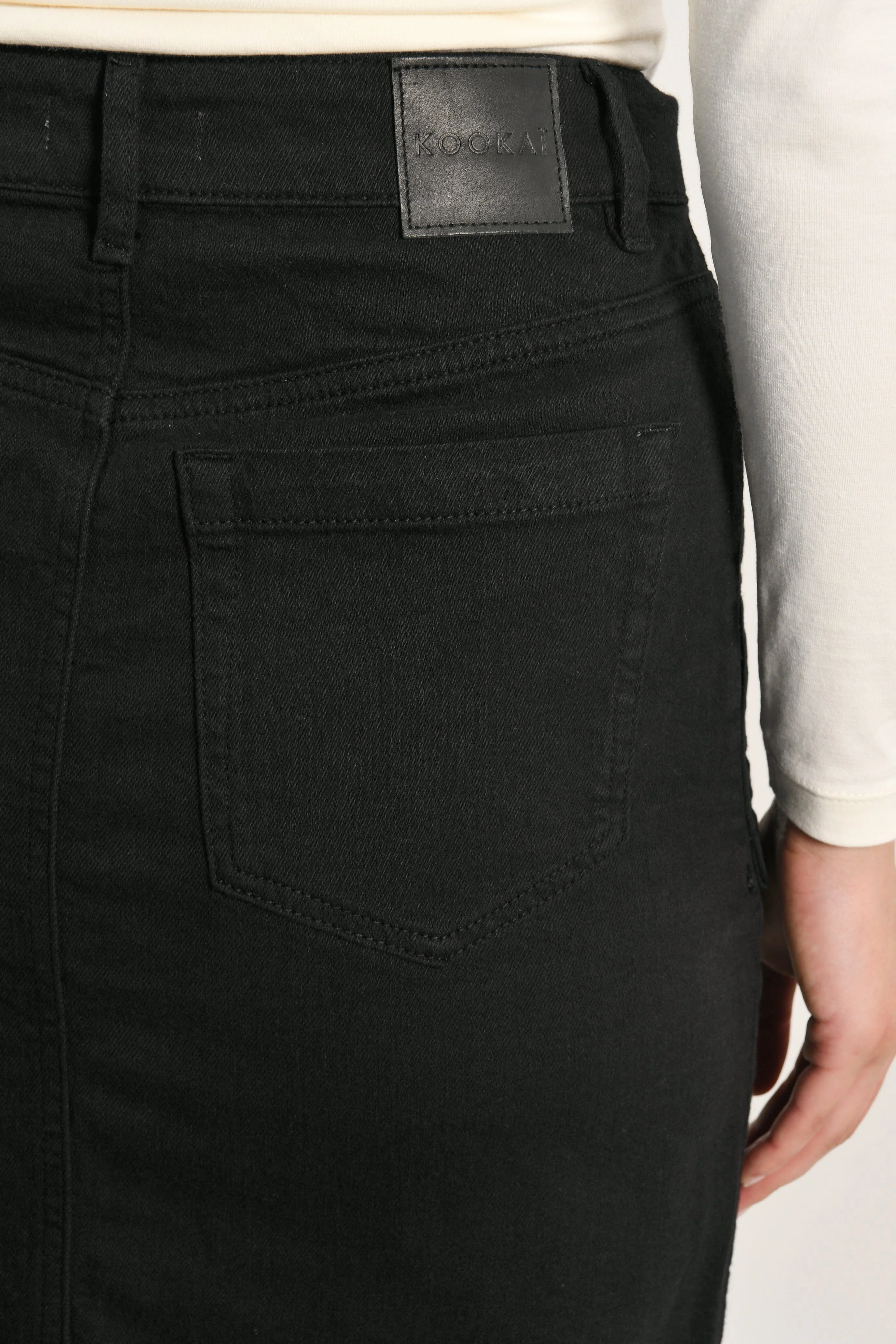JUPE MIDI SPORTSWEAR THADEE NOIR - Image 5