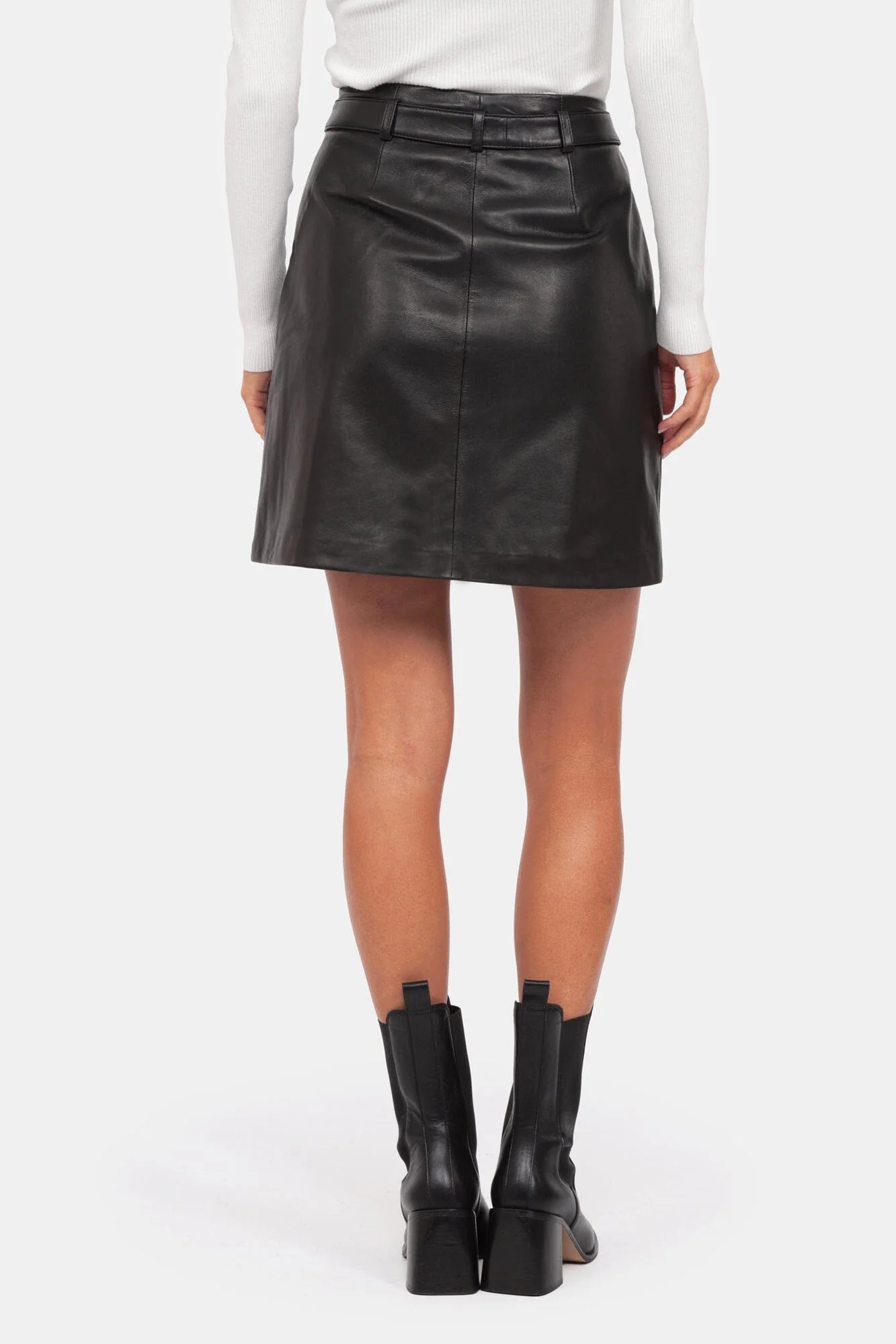 Jupe en cuir Lana - Image 3