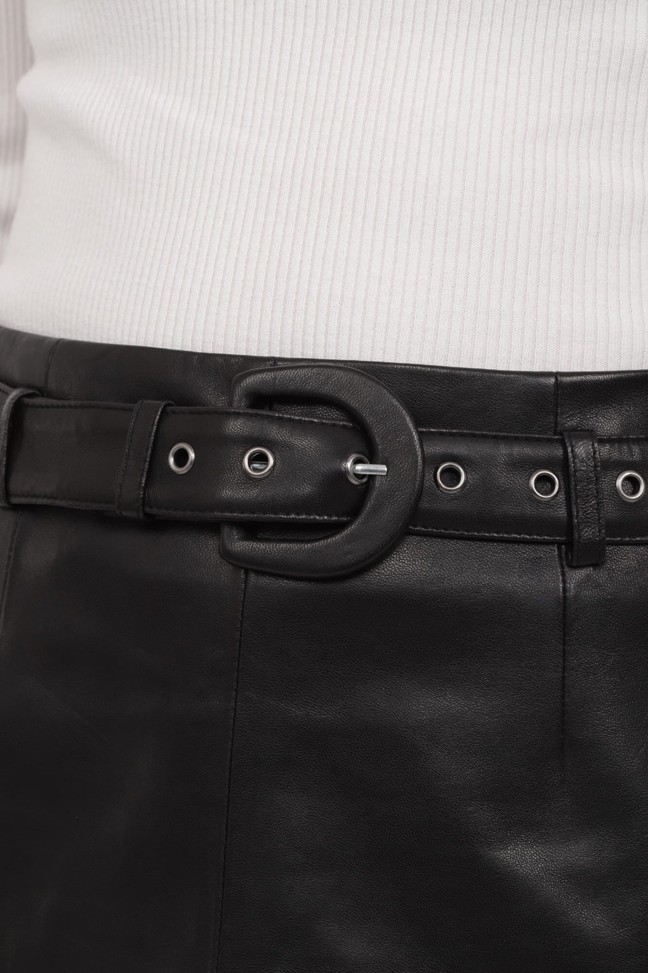 Jupe en cuir Lana - Image 4