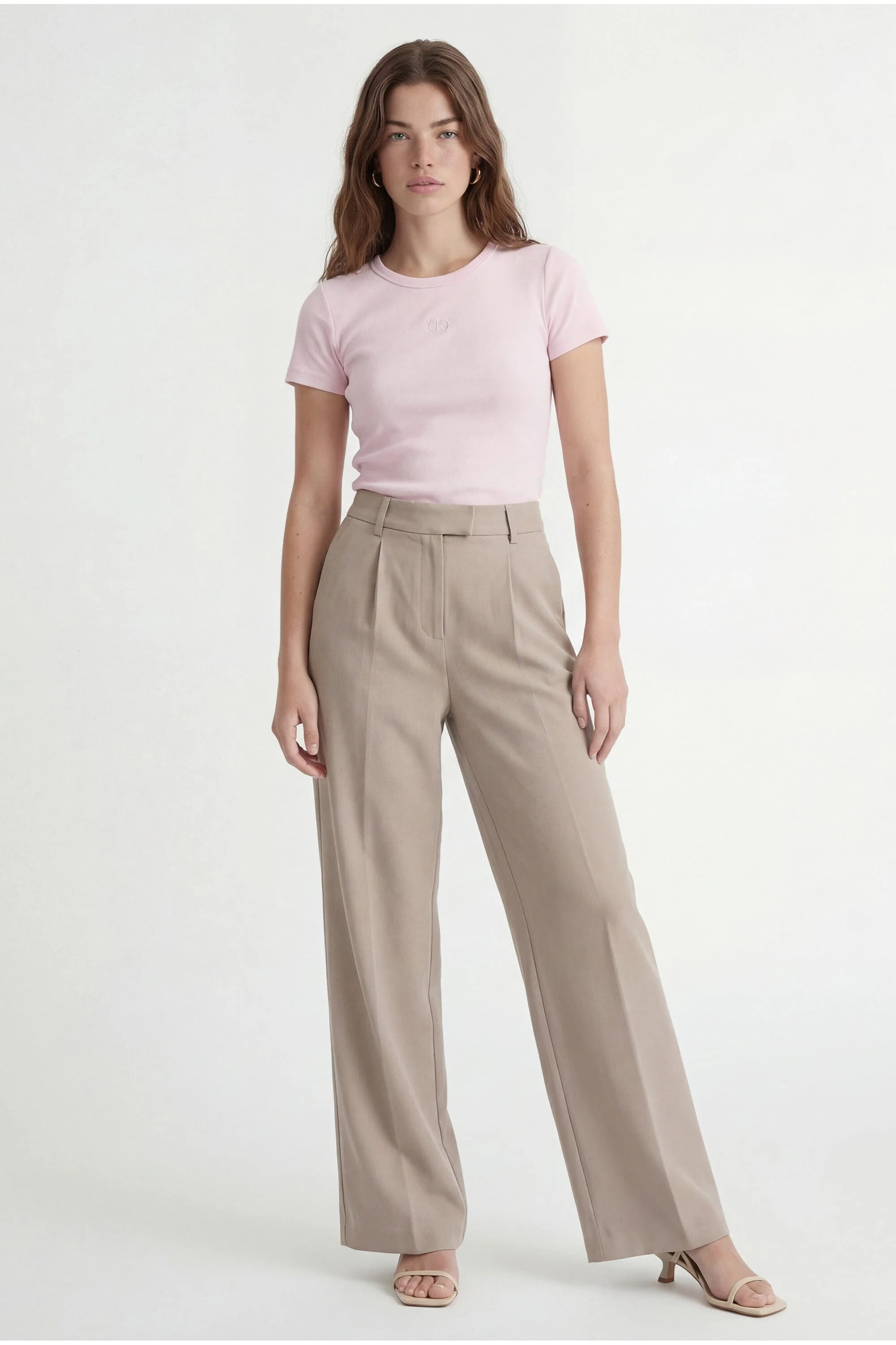 PANTALON LARGE - CAVELL - BEIGE - Image 3