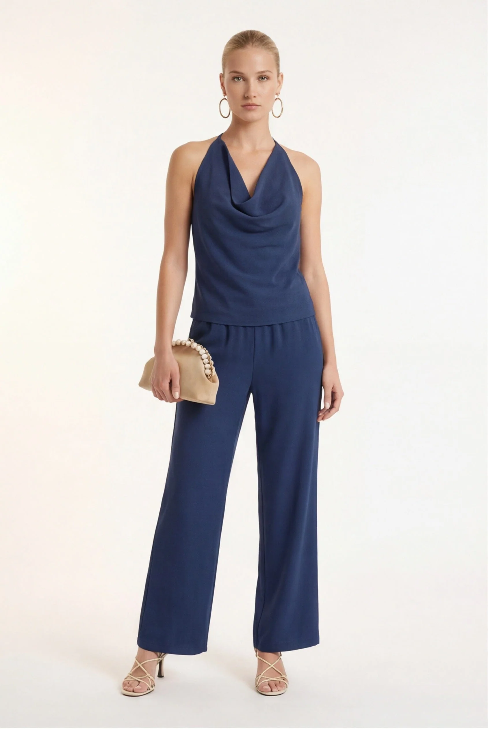 PANTALON FLUIDE - CRYSTAL - ARDOISE