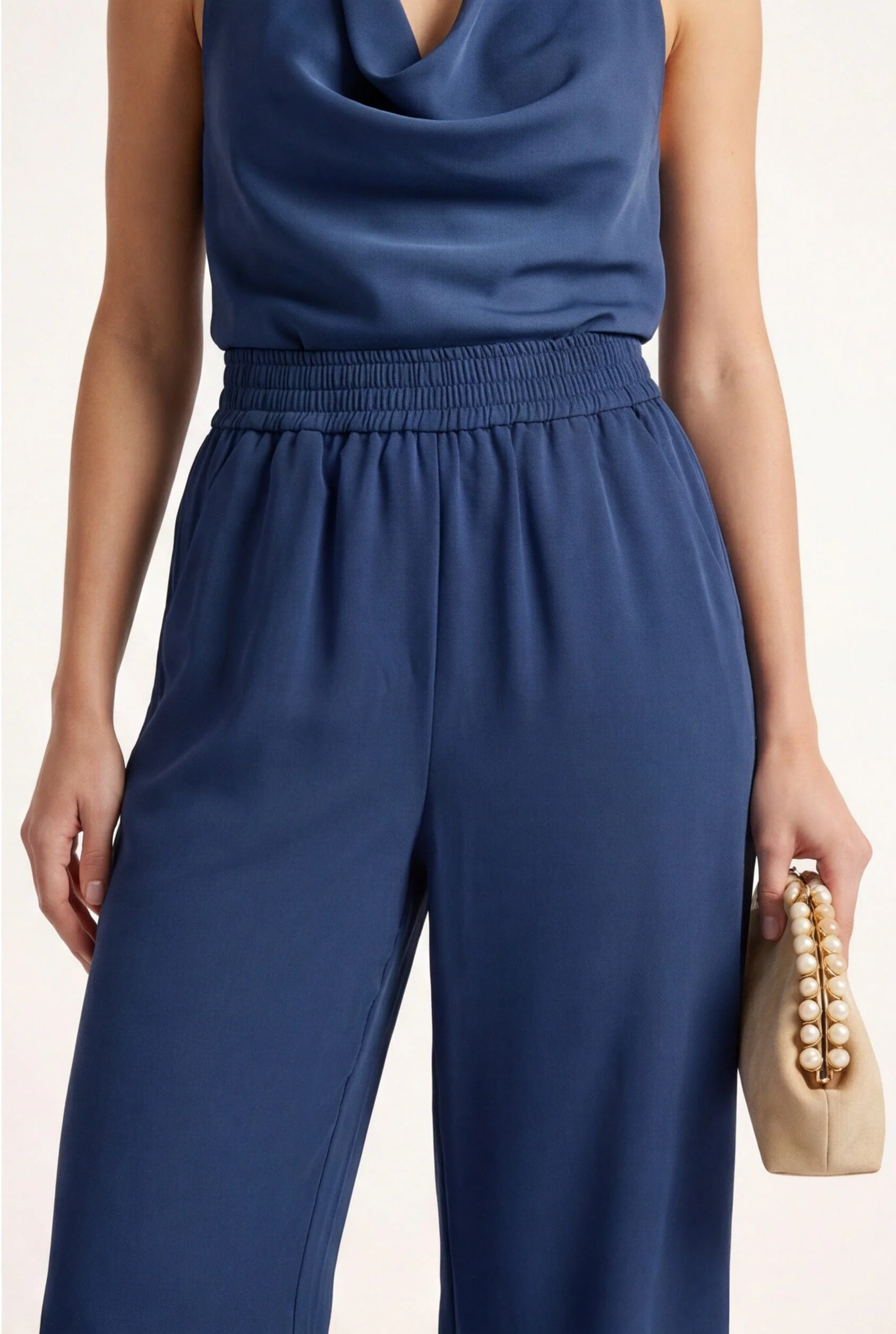PANTALON FLUIDE - CRYSTAL - ARDOISE - Image 2