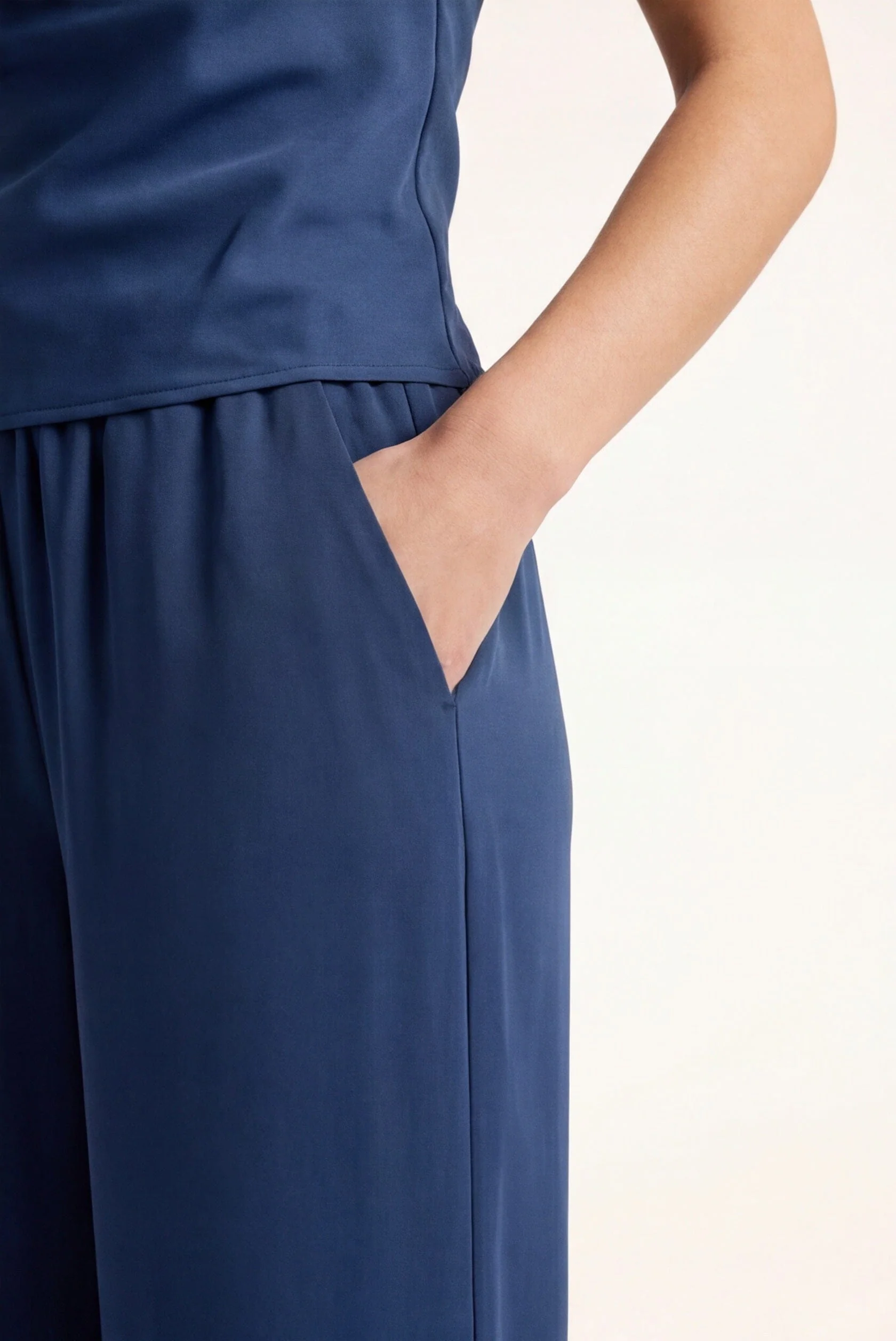 PANTALON FLUIDE - CRYSTAL - ARDOISE - Image 3