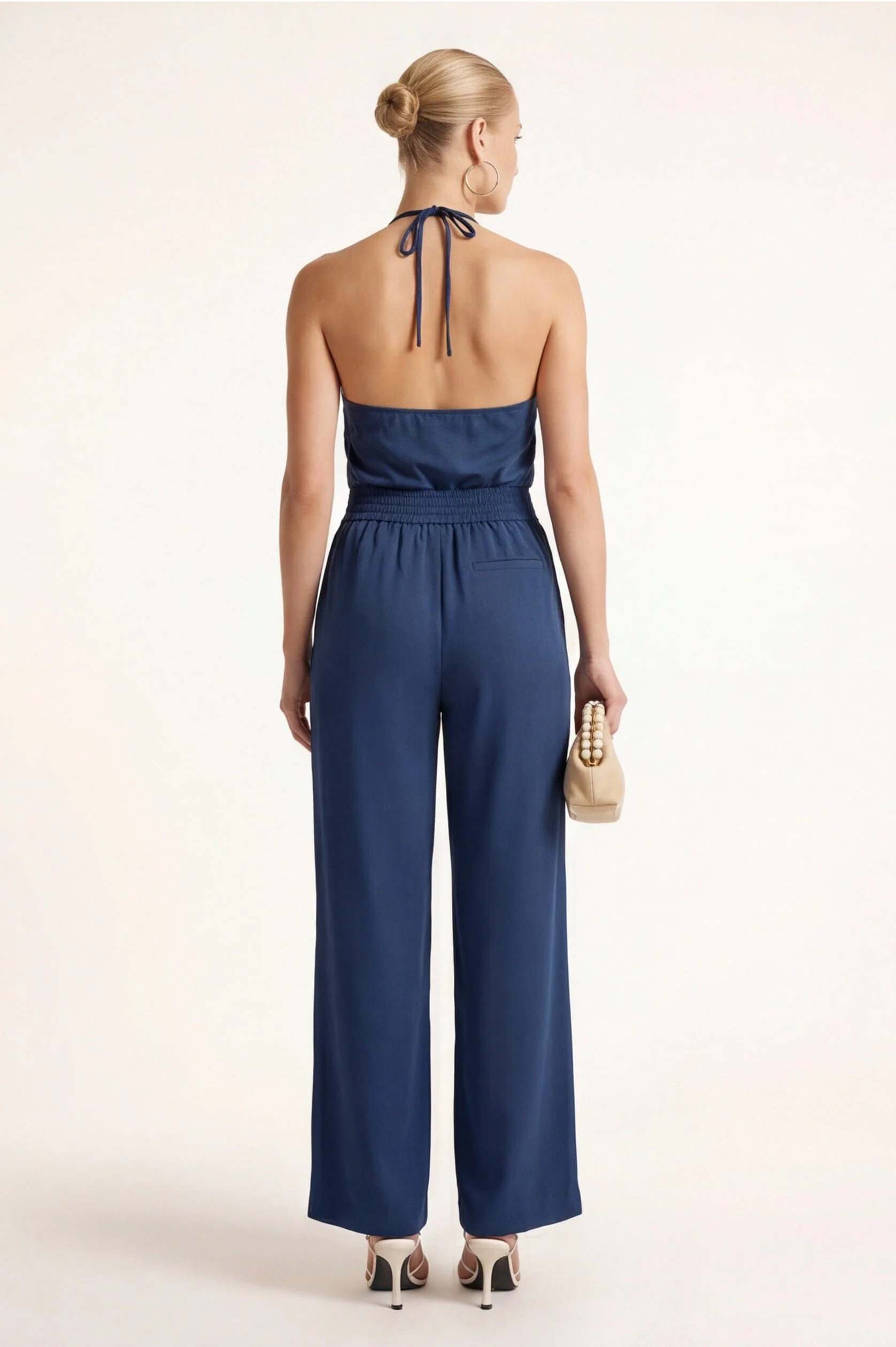 PANTALON FLUIDE - CRYSTAL - ARDOISE - Image 4