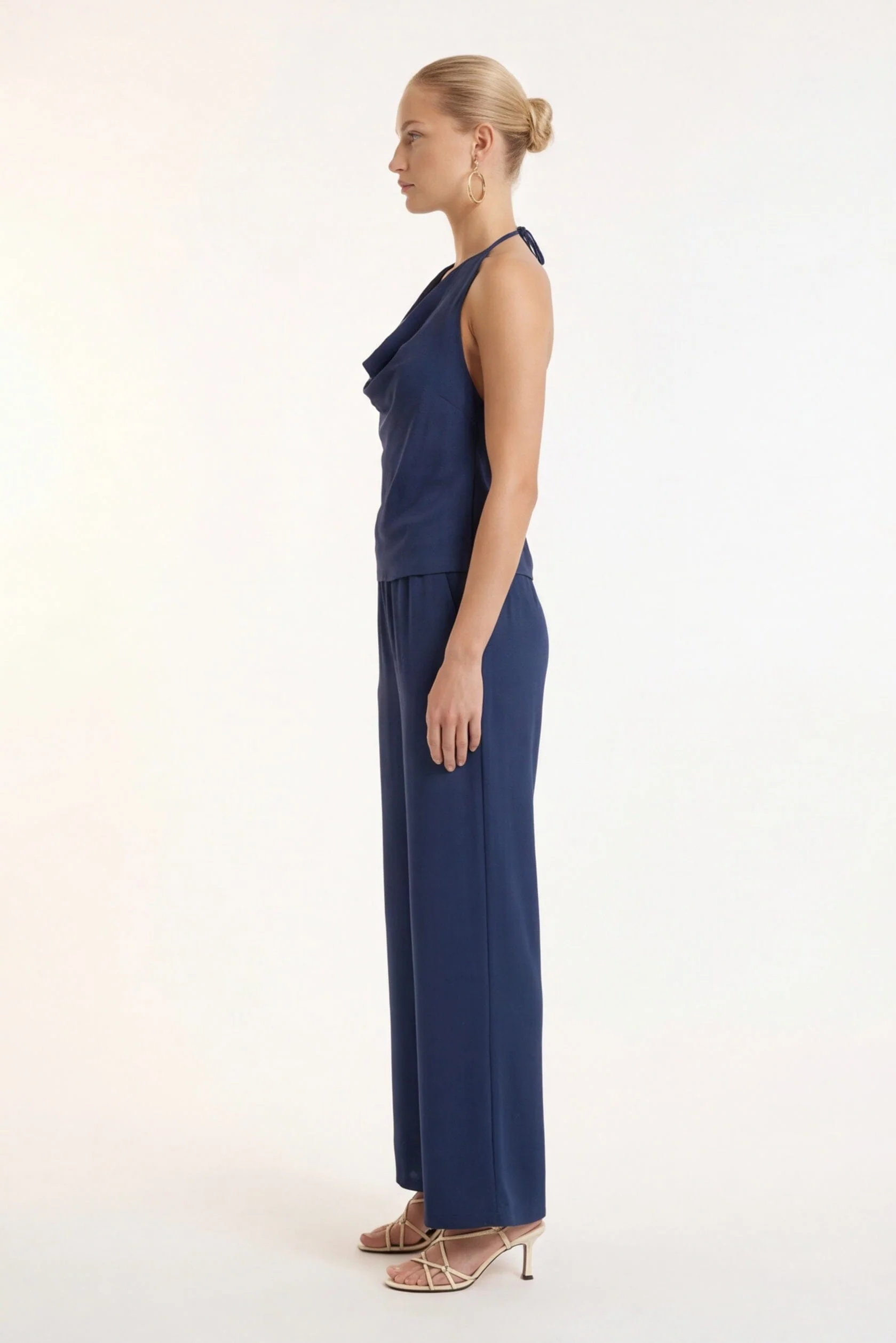 PANTALON FLUIDE - CRYSTAL - ARDOISE - Image 5