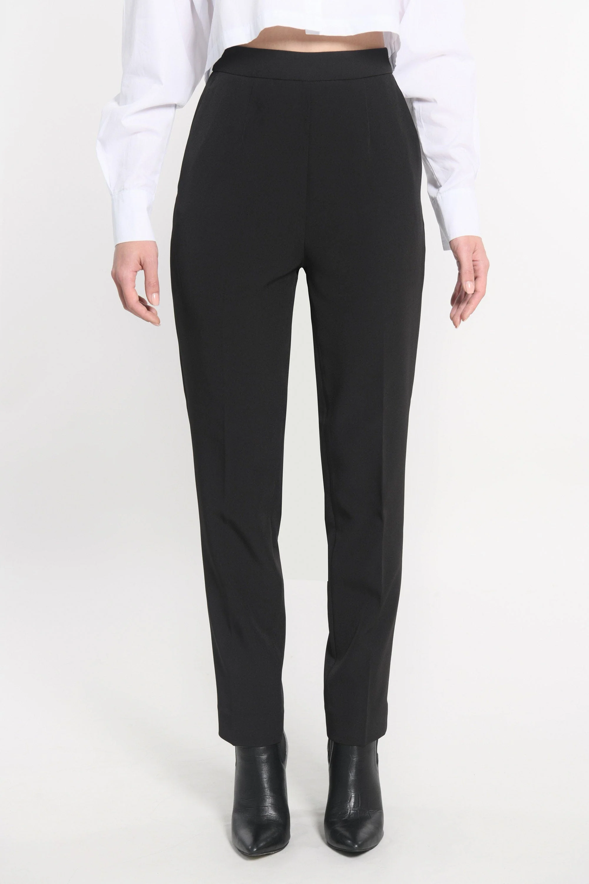 PANTALON CIGARETTE MATHILDA NOIR - Image 3