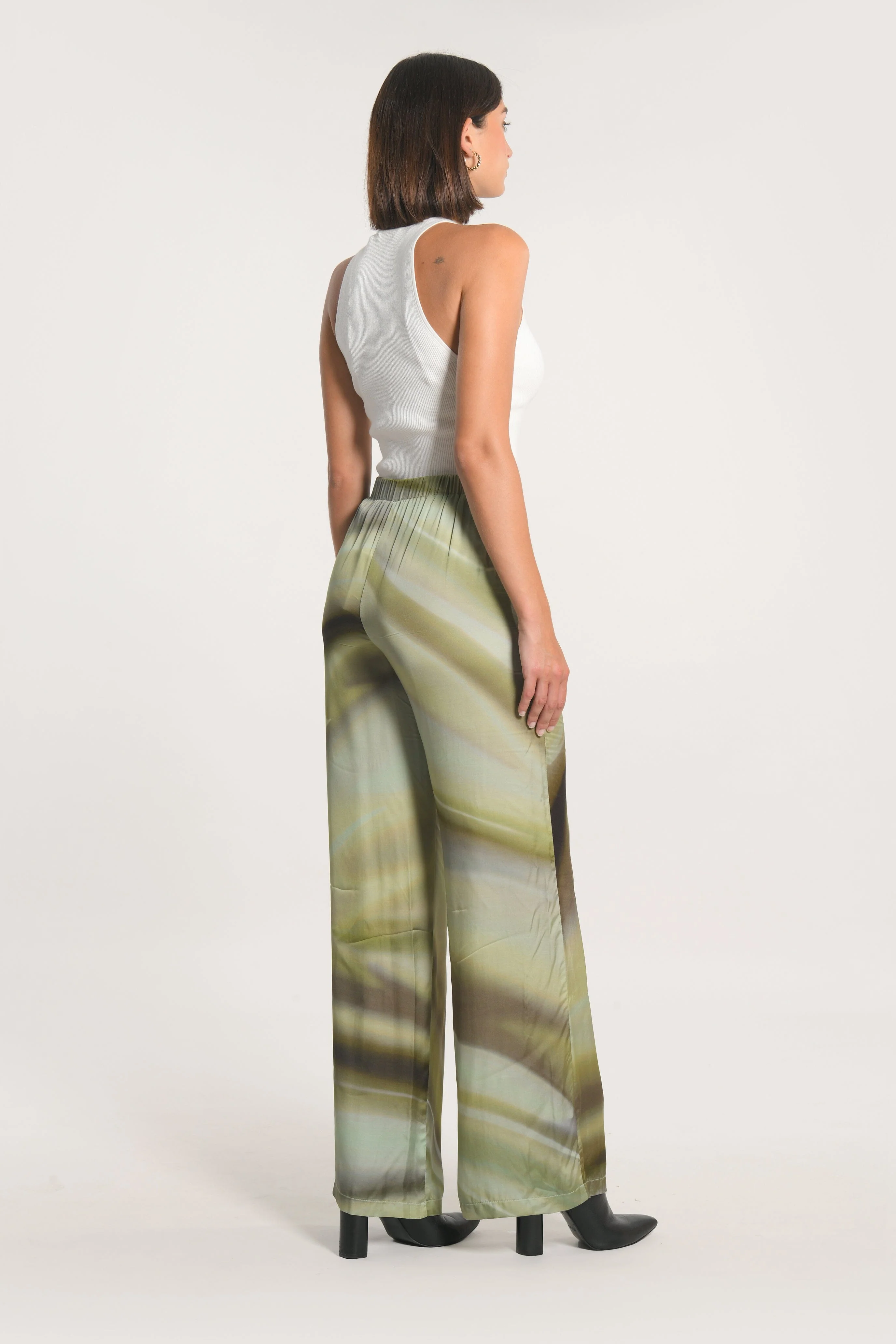 PANTALON NIKITA IMPRIMÉ 70s MULTI KAKI - Image 6