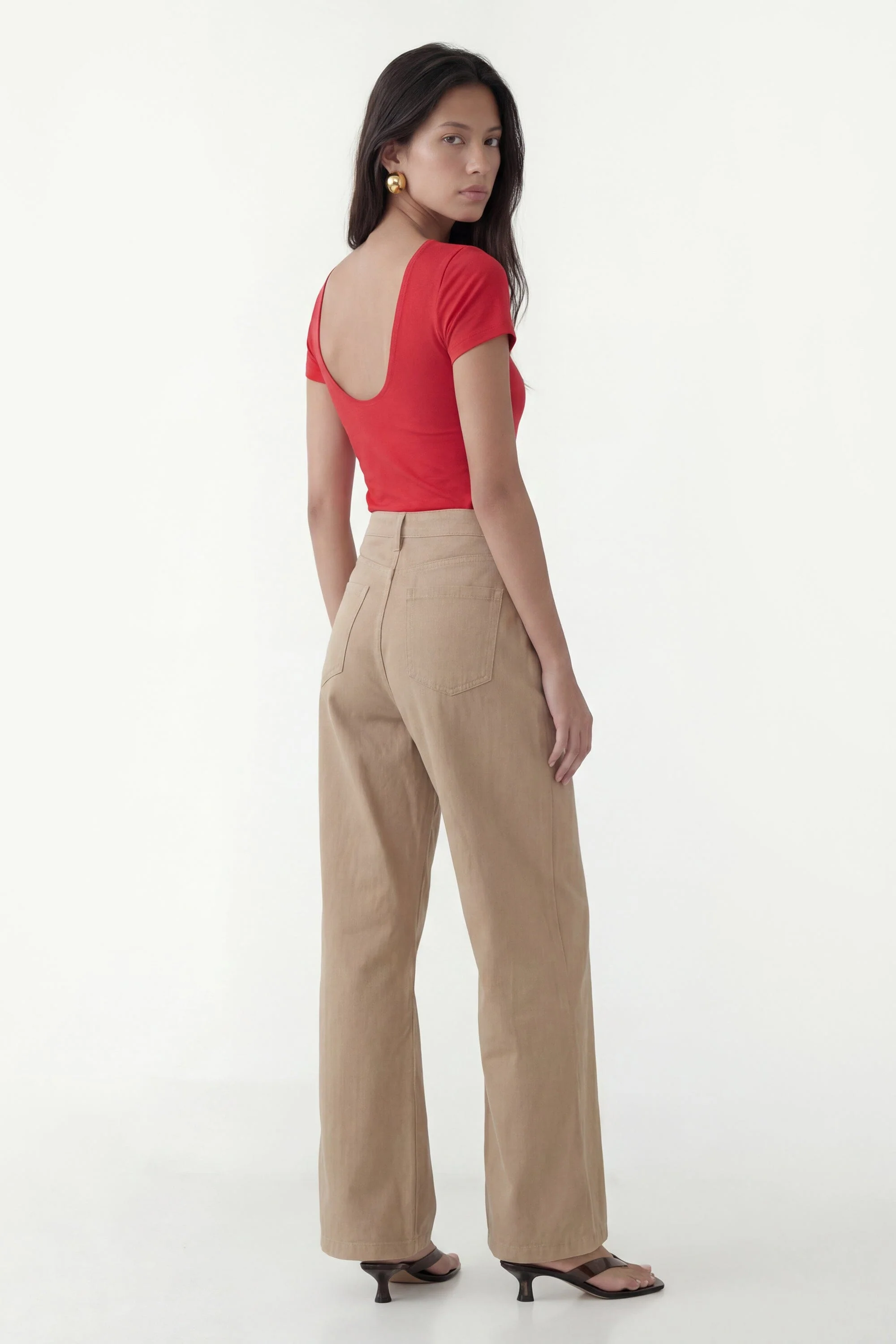 PANTALON - CARLOW - TAUPE - Image 4