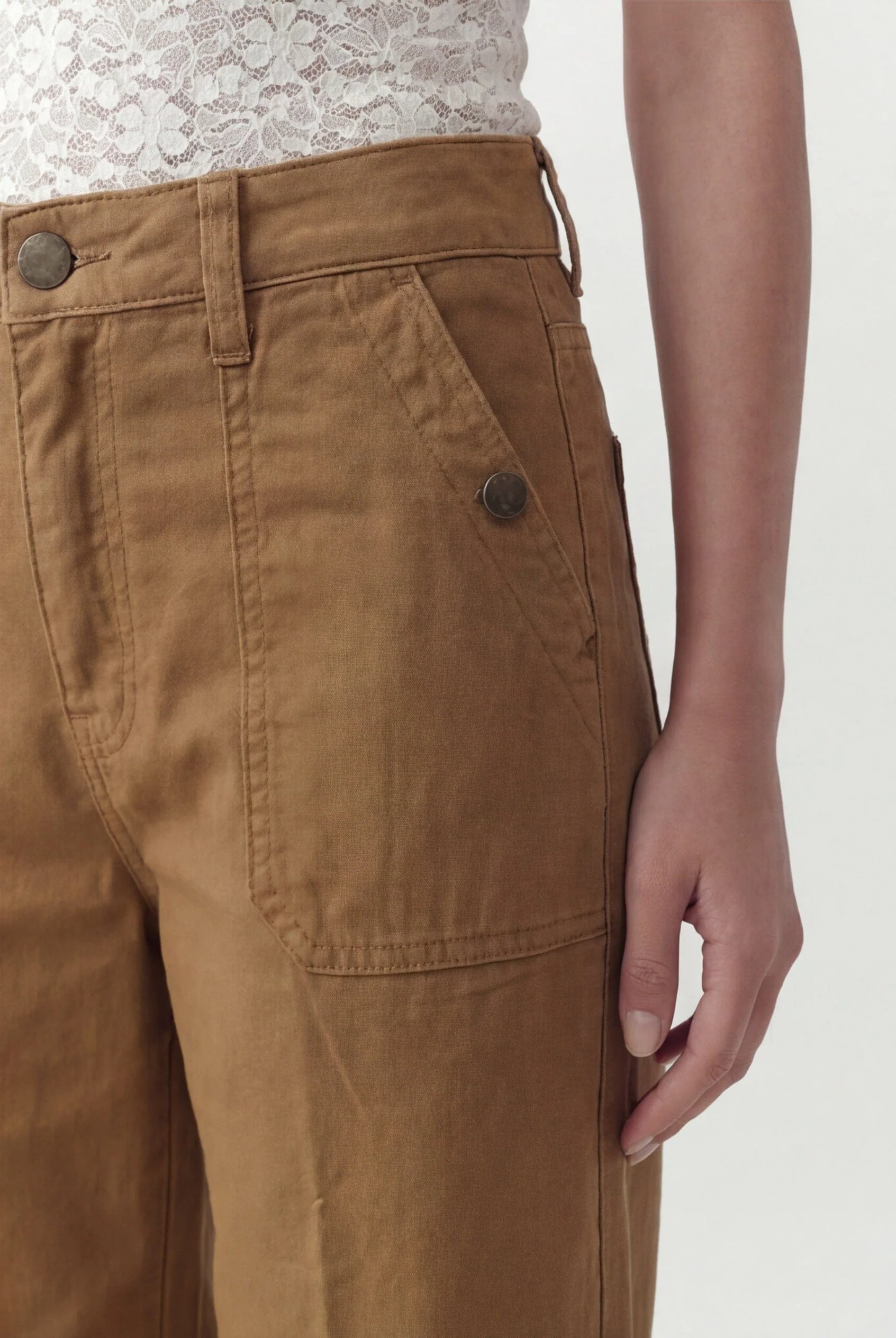 PANTALON - COCONUT - CAMEL - Image 2