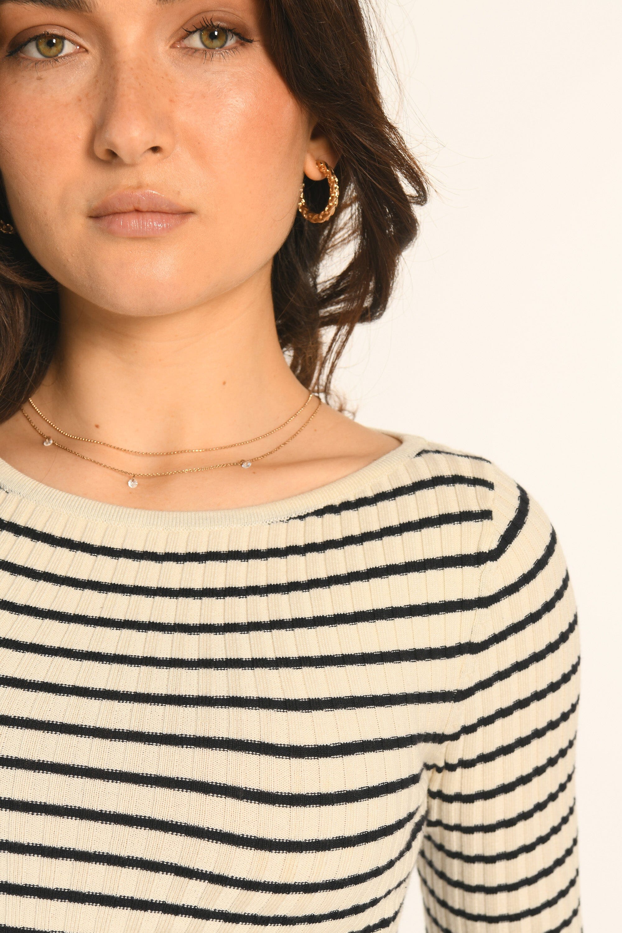 PULL - ÉCRU/NAVY - ALIDA - Image 4