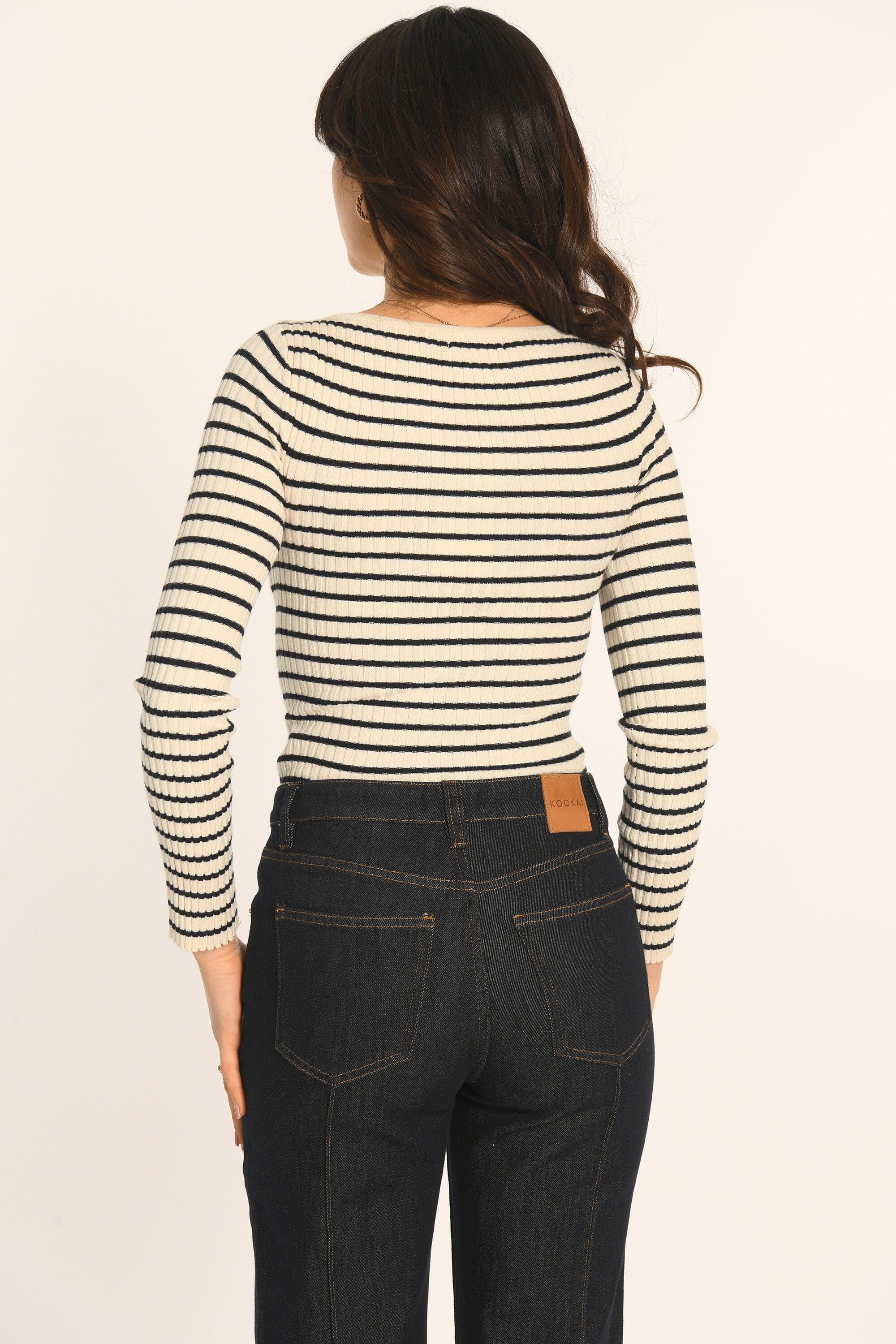 PULL - ÉCRU/NAVY - ALIDA - Image 5