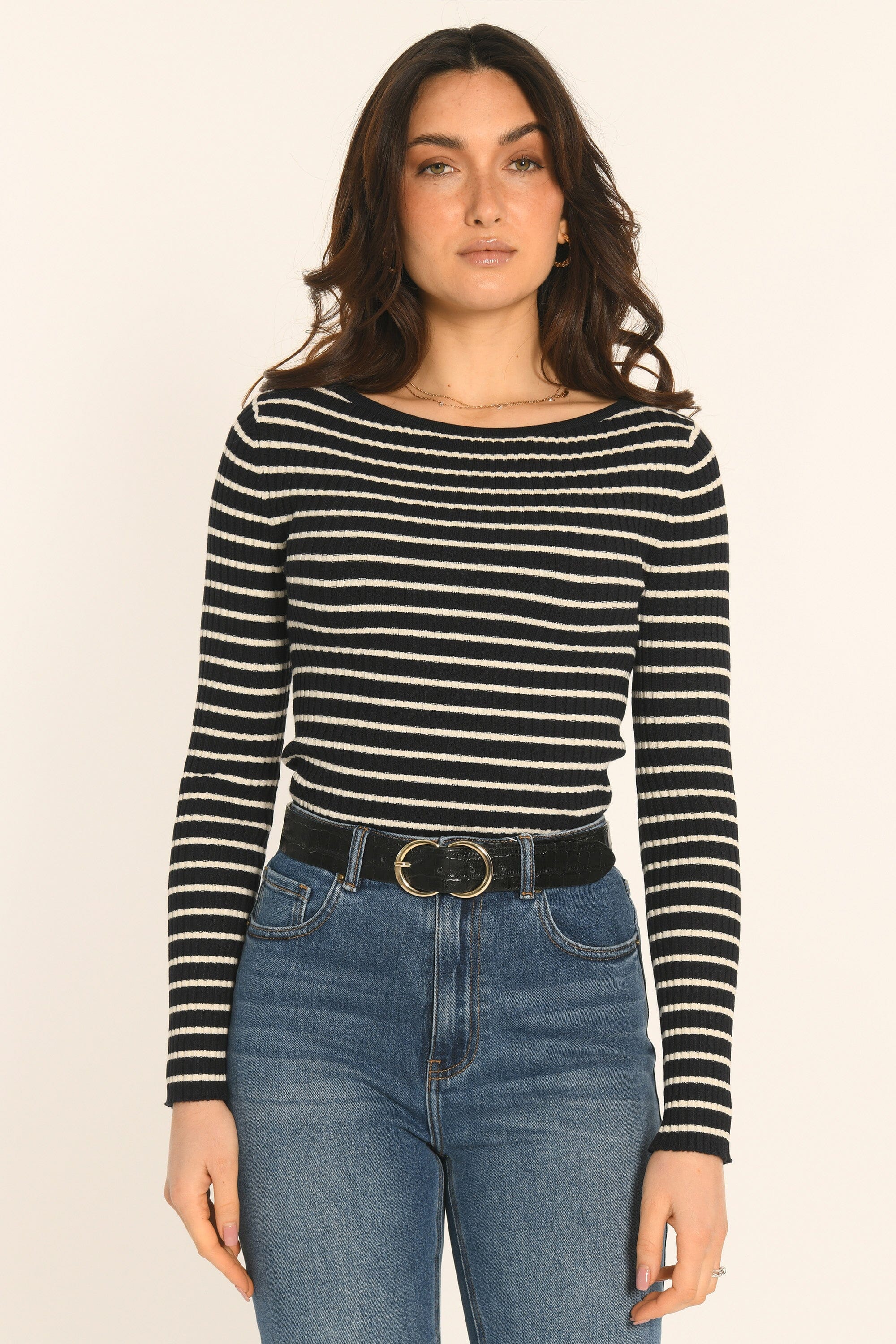 PULL - NAVY/ÉCRU - ALIDA - Image 4