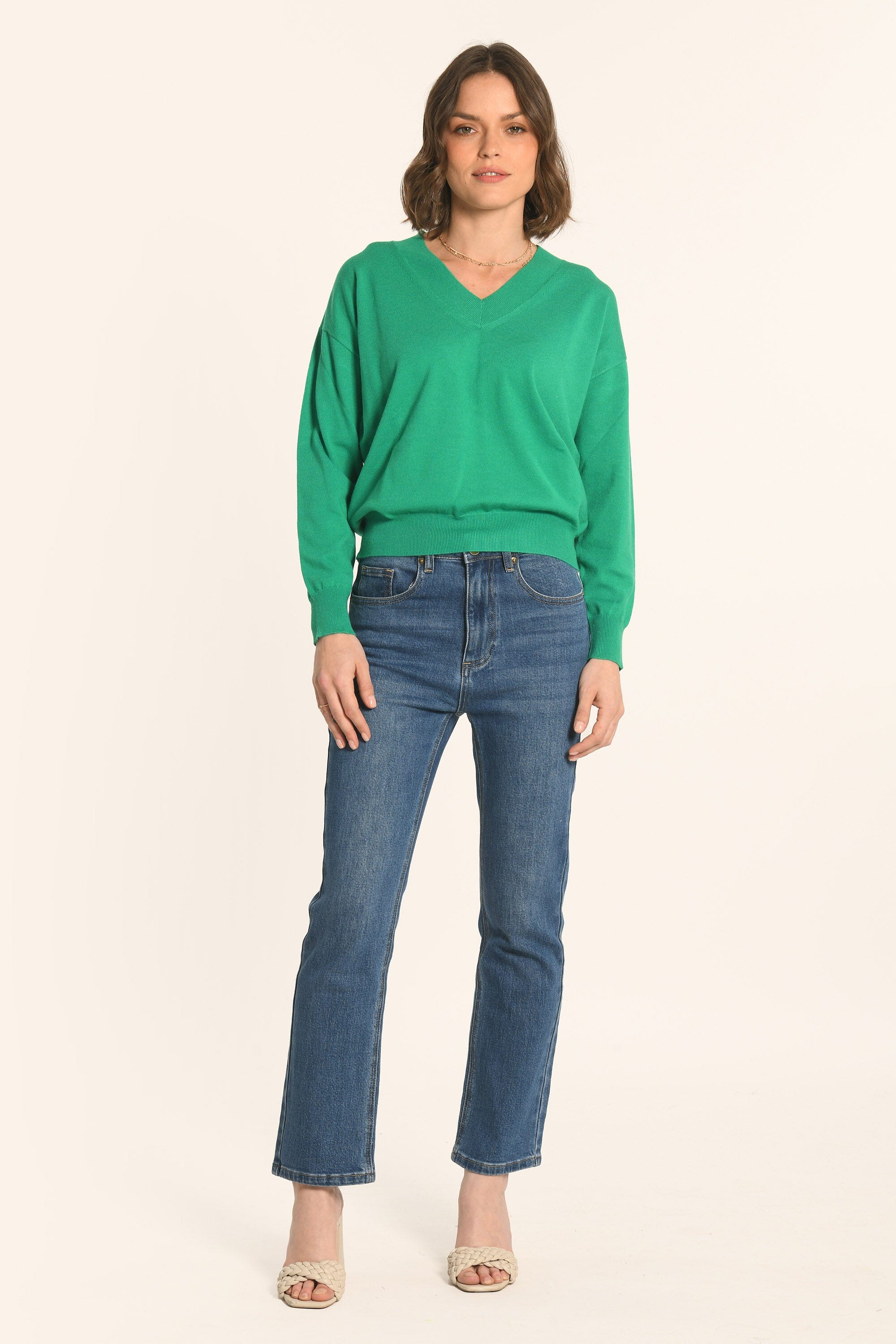 PULL COL V - PRAIRIE - AMELINA - Image 3