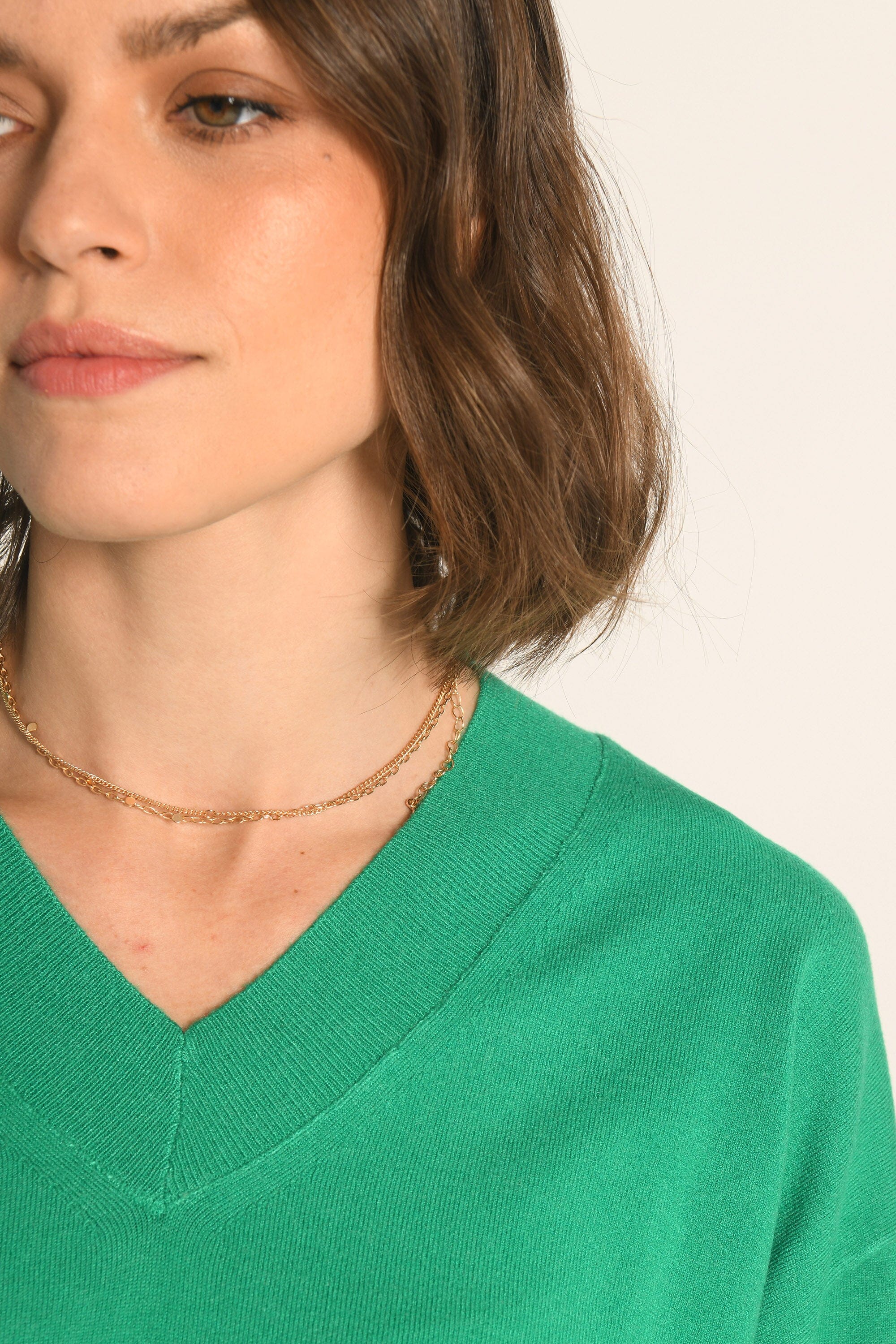 PULL COL V - PRAIRIE - AMELINA - Image 4
