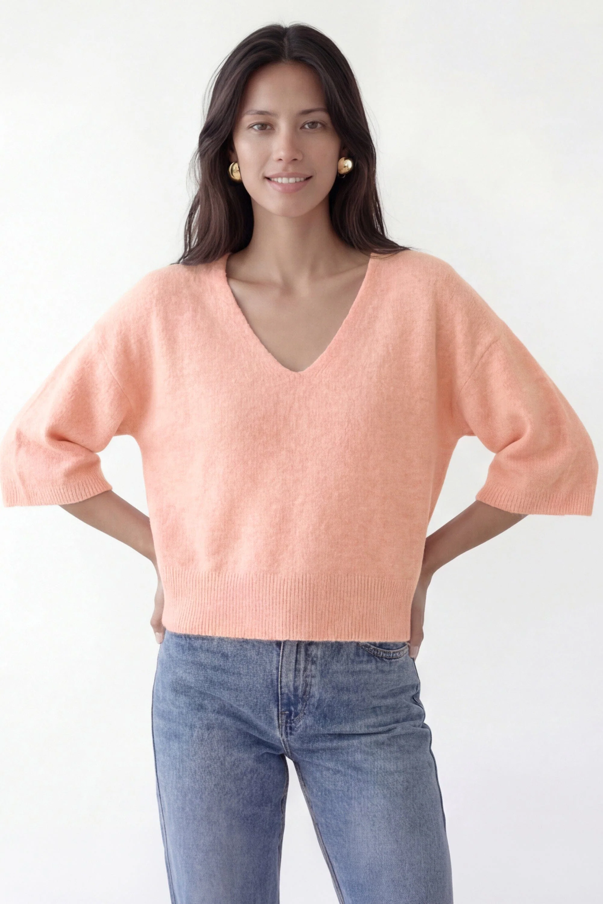 PULL LOOSE - BRUNO - ABRICOT