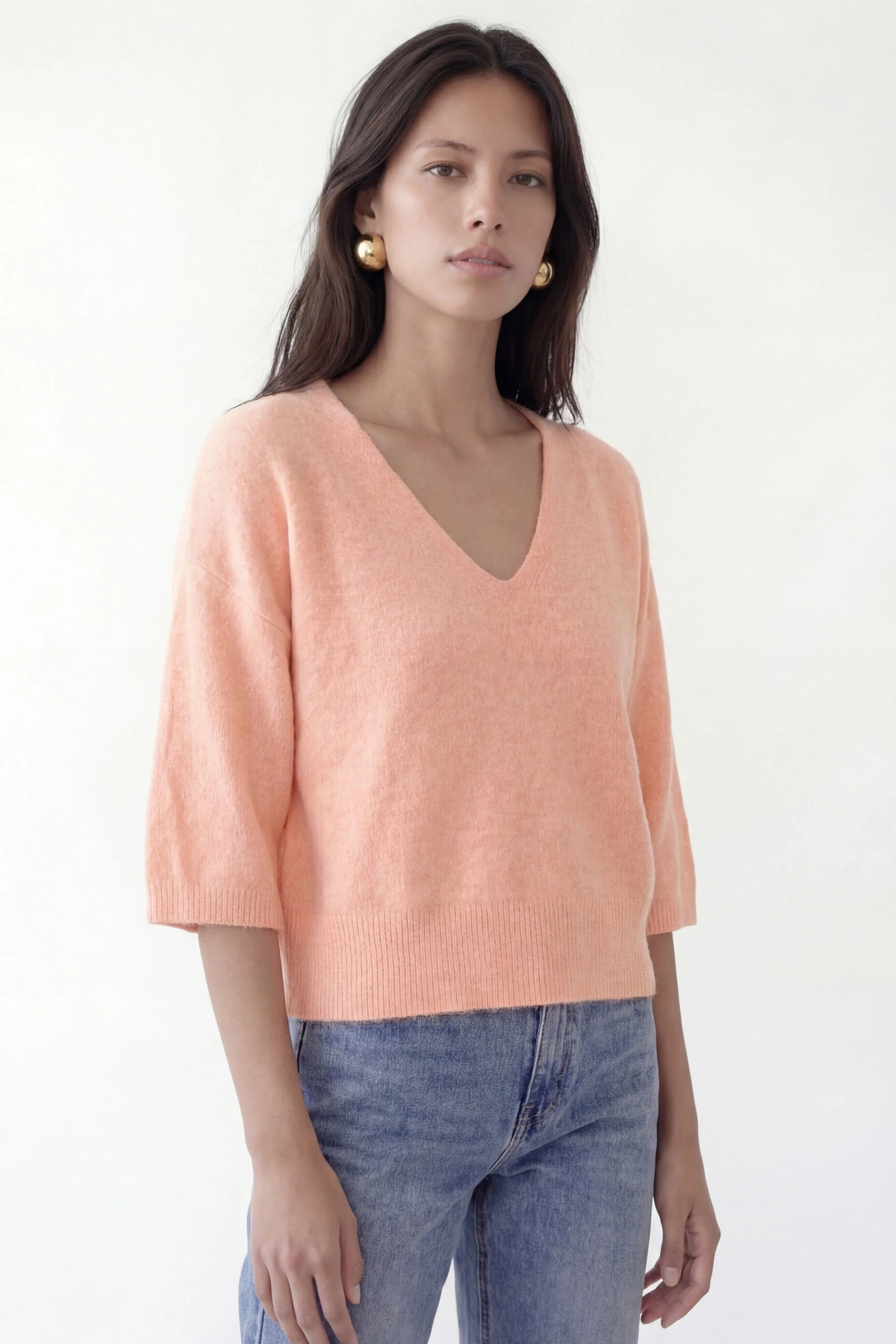 PULL LOOSE - BRUNO - ABRICOT - Image 2