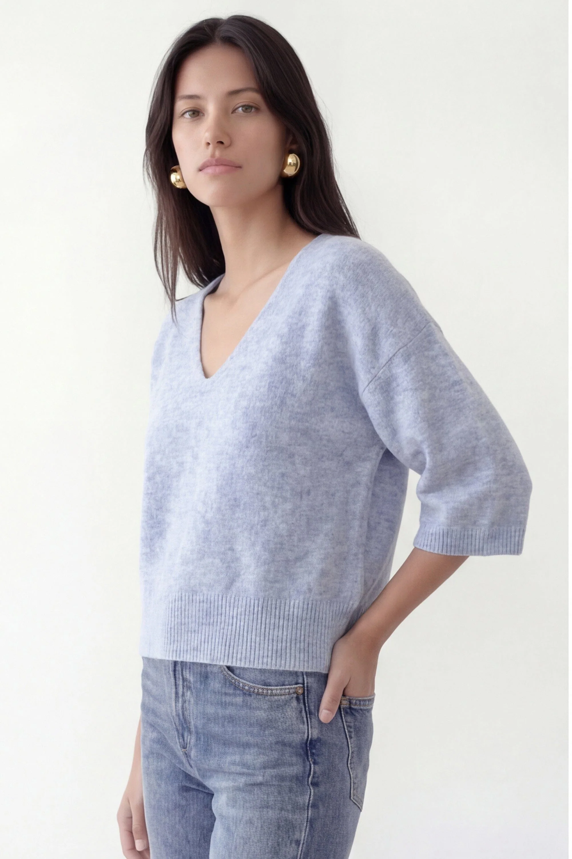 PULL LOOSE - BRUNO - CIEL CHINÉ - Image 2