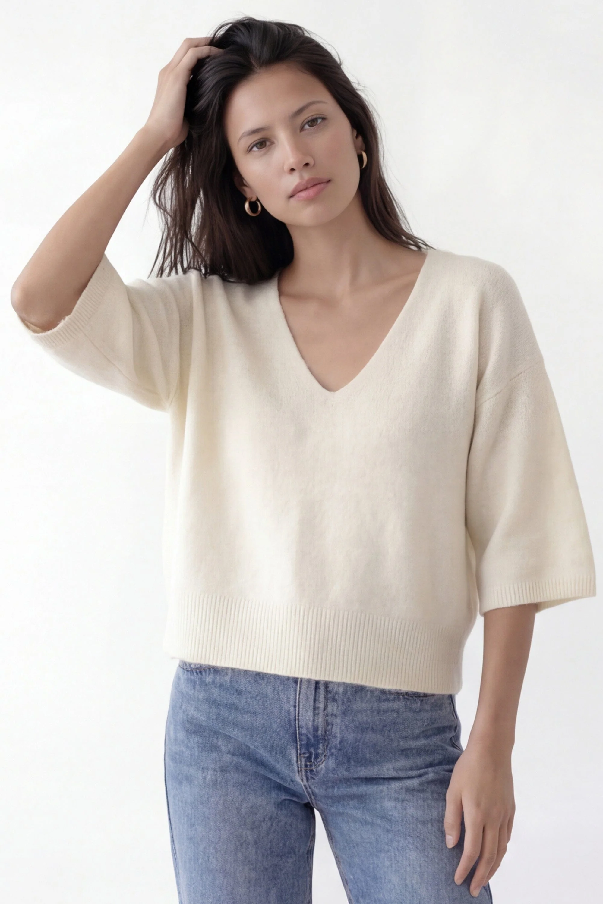 PULL LOOSE - BRUNO - ECRU