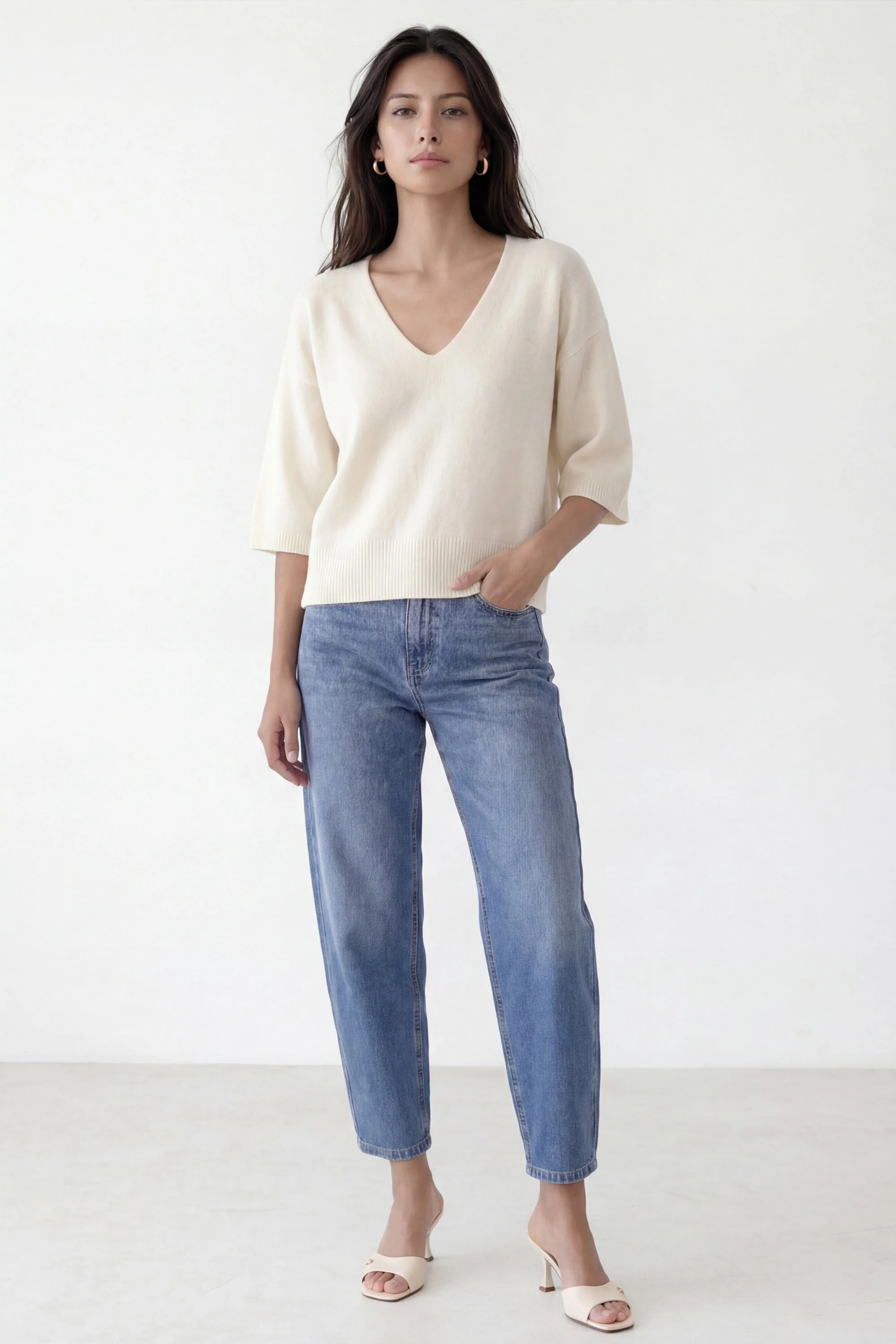 PULL LOOSE - BRUNO - ECRU - Image 3