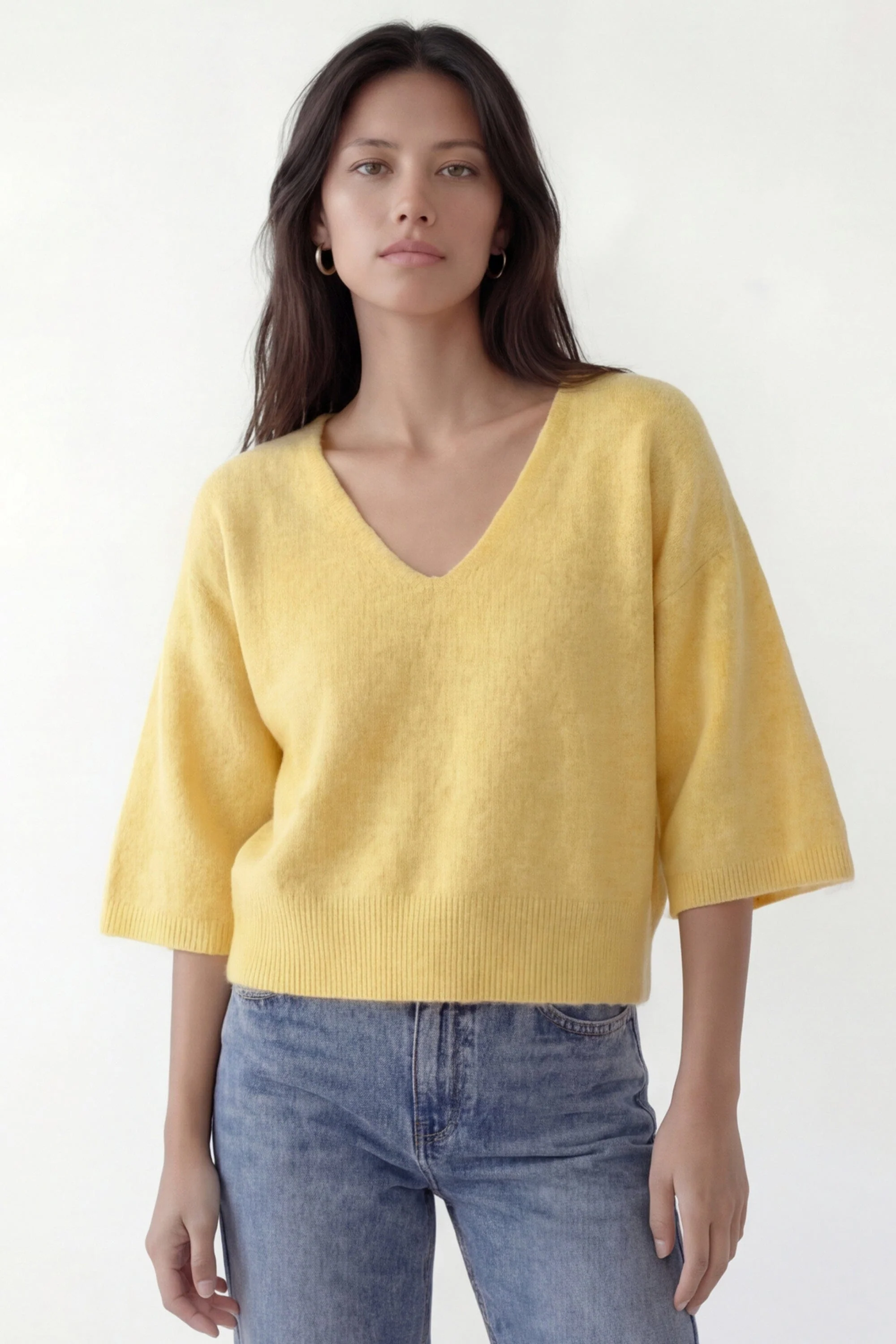 PULL LOOSE - BRUNO - JAUNE