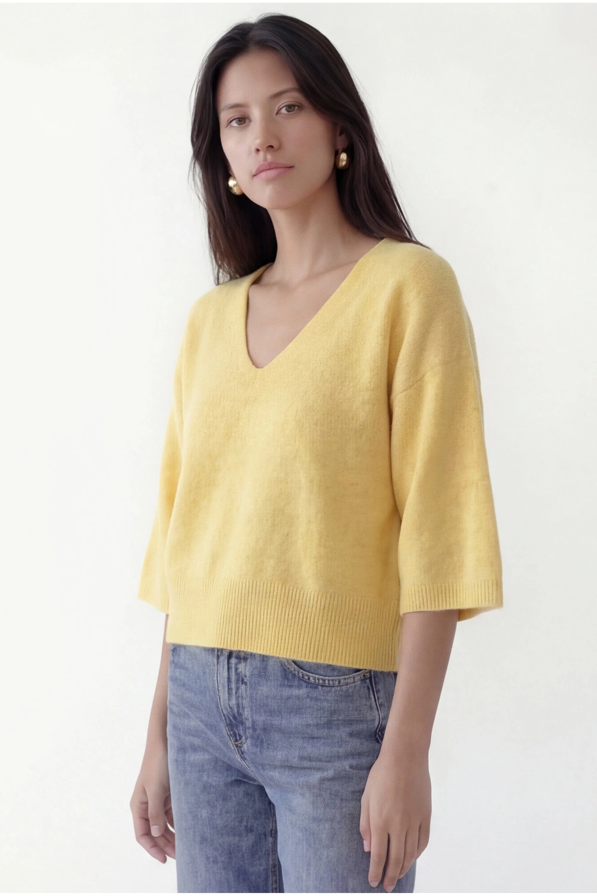 PULL LOOSE - BRUNO - JAUNE - Image 2