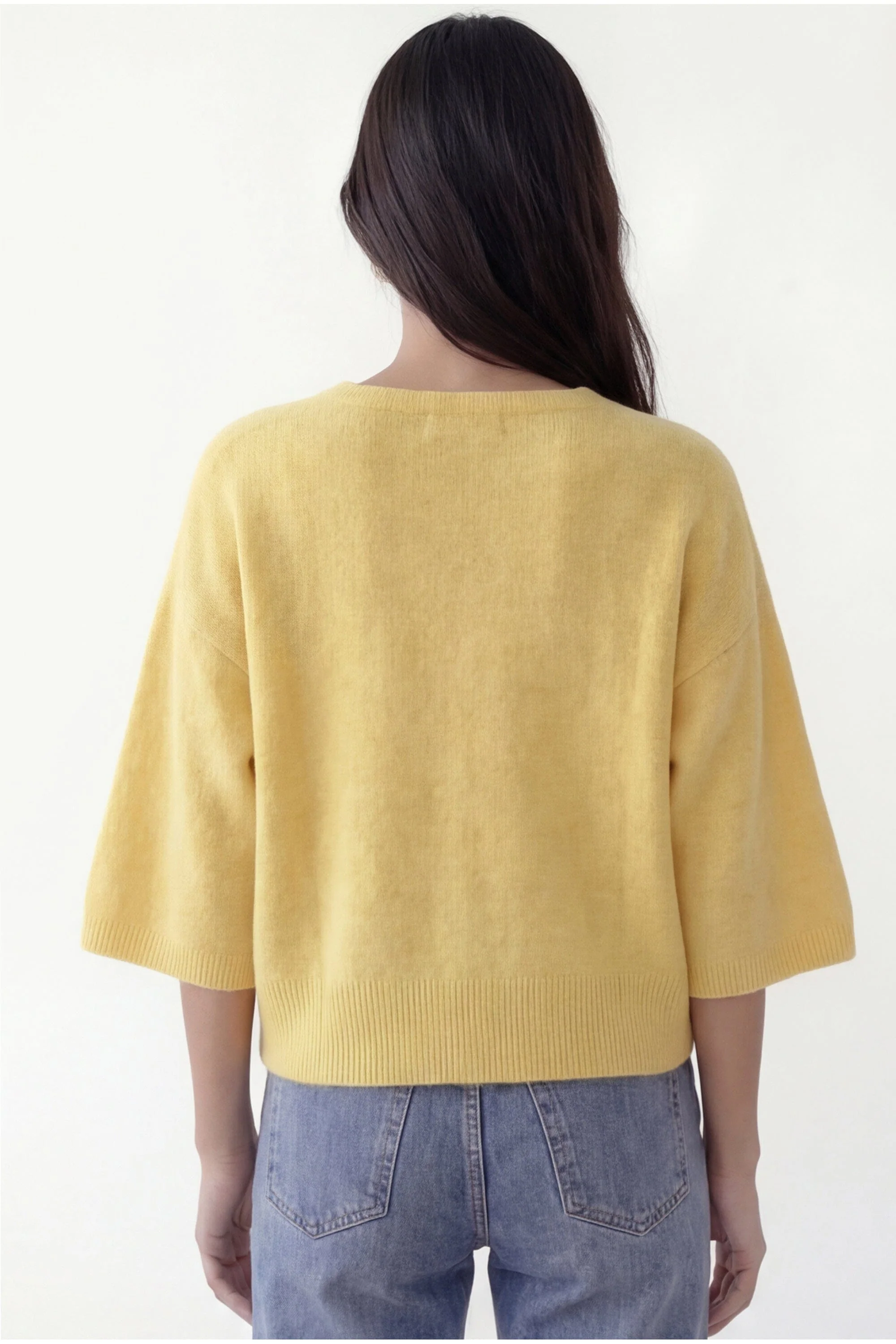 PULL LOOSE - BRUNO - JAUNE - Image 5