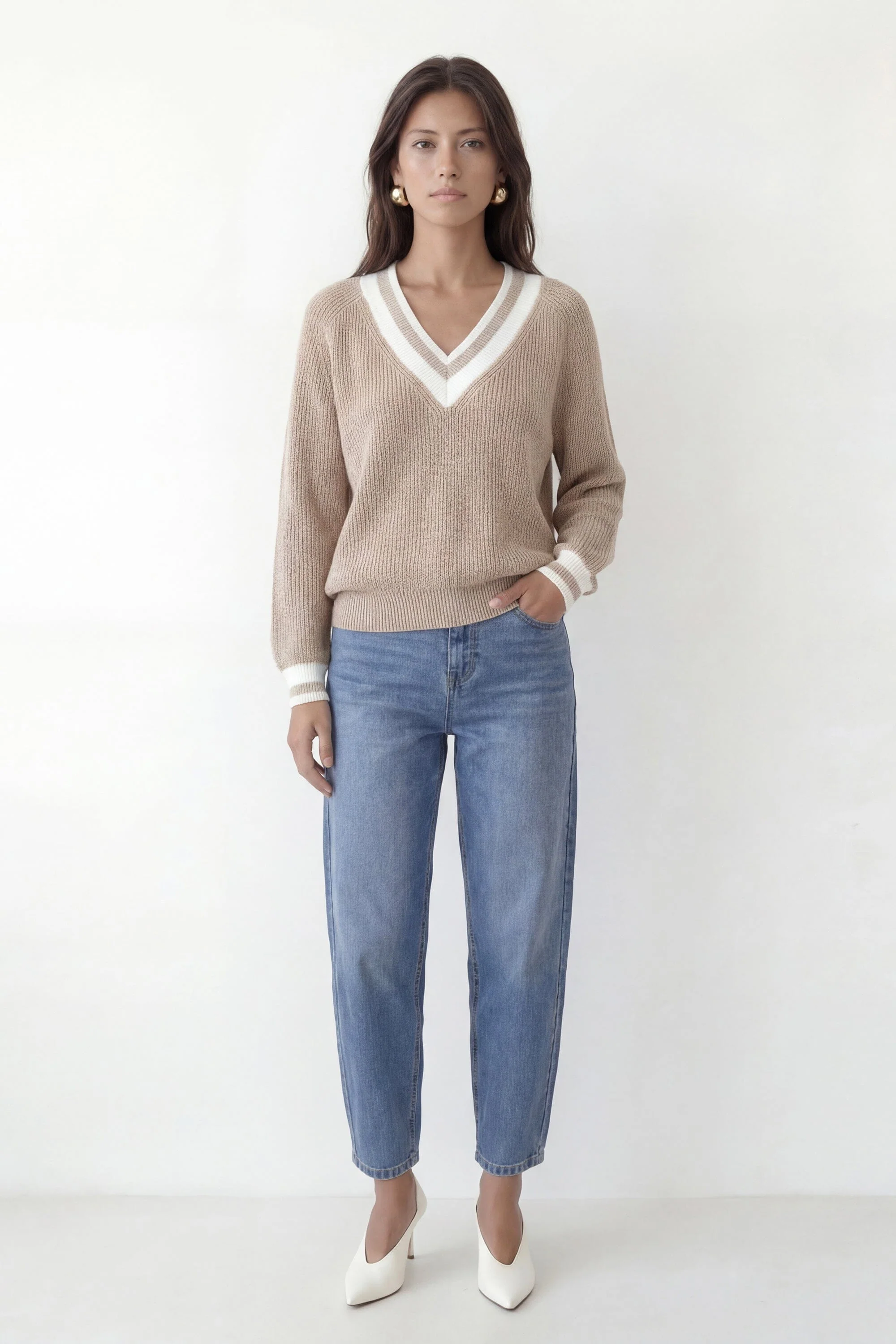 PULL - CALLIE - BEIGE/ECRU - Image 4