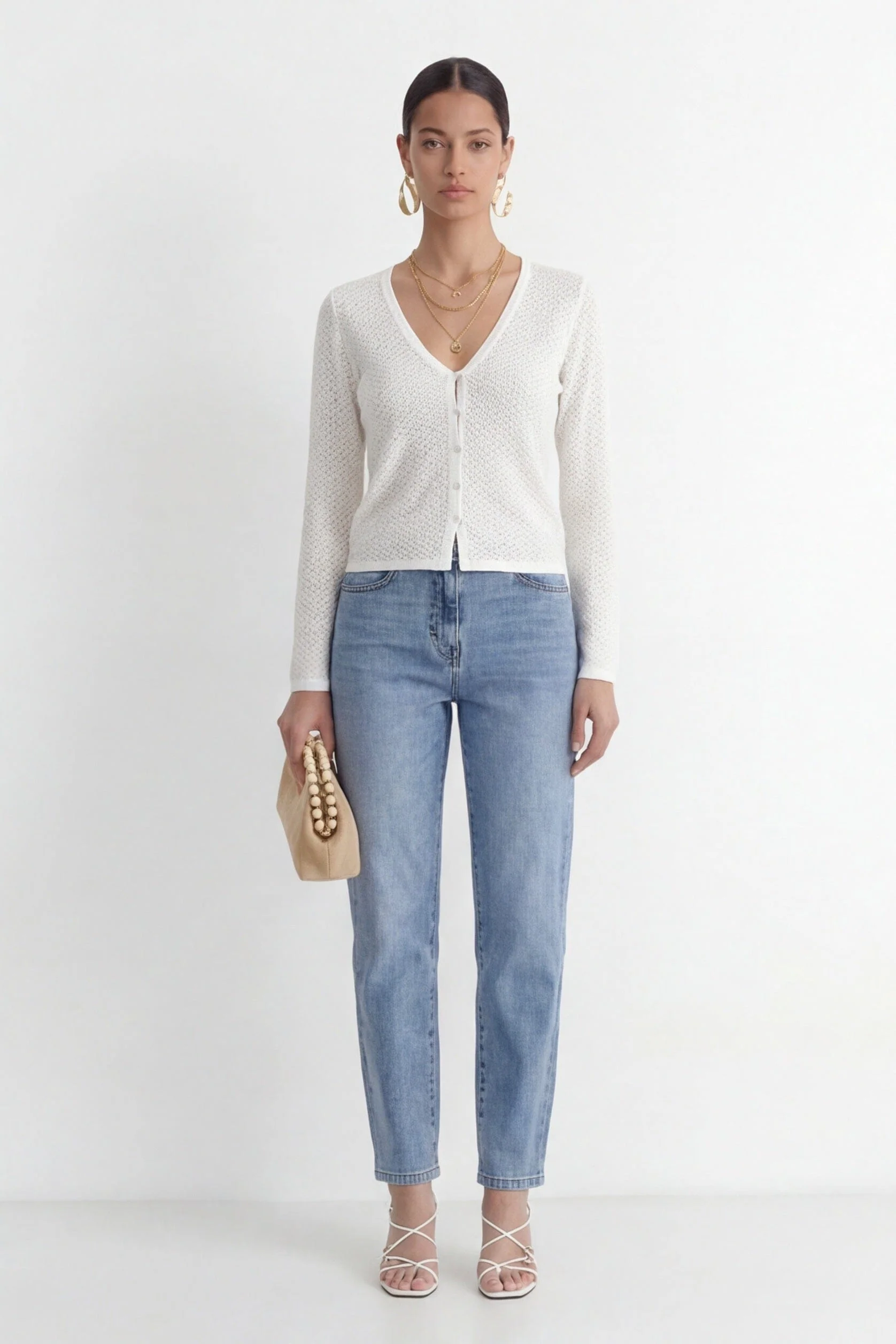 GILET - CHARLIZE - ECRU
