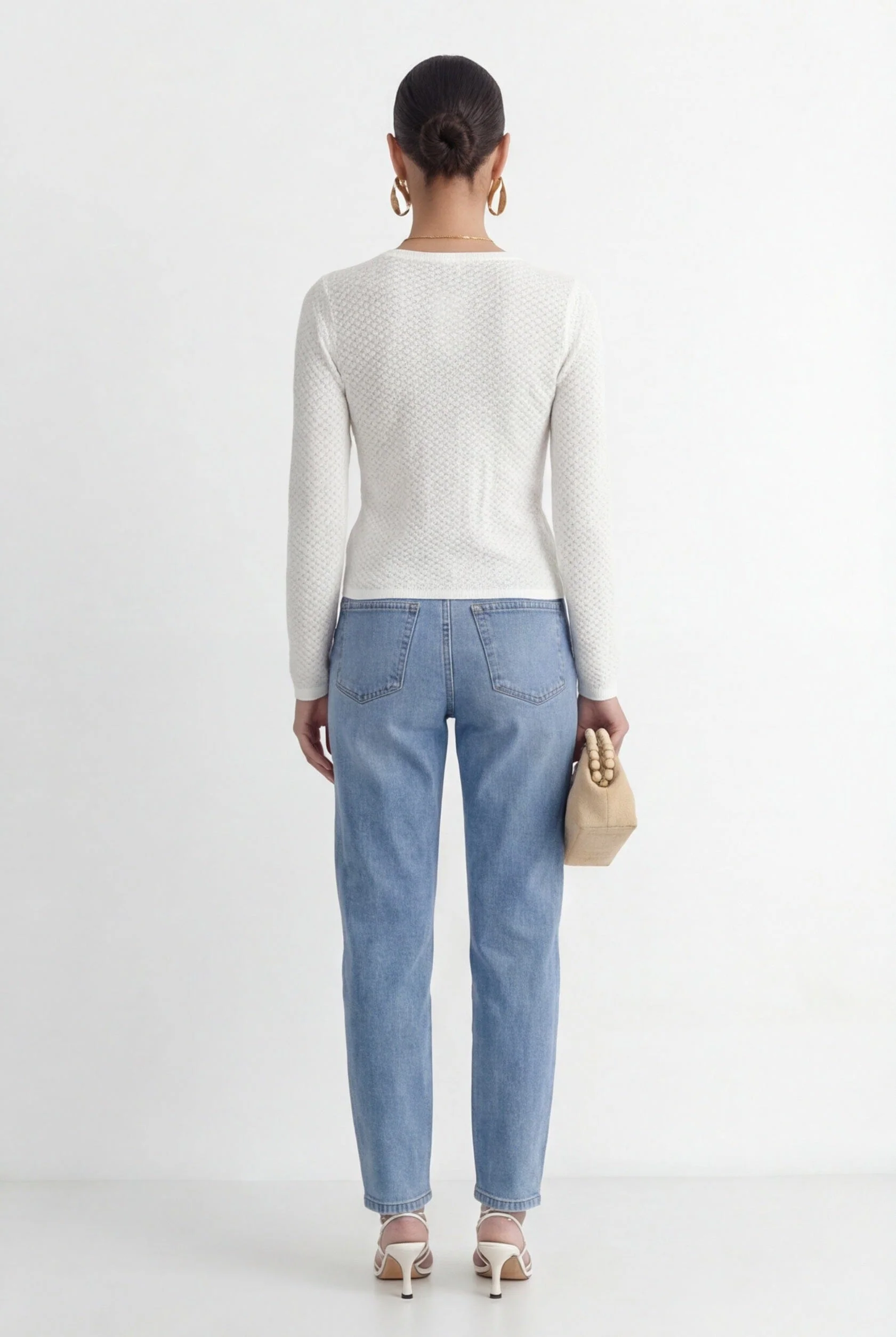 GILET - CHARLIZE - ECRU - Image 3