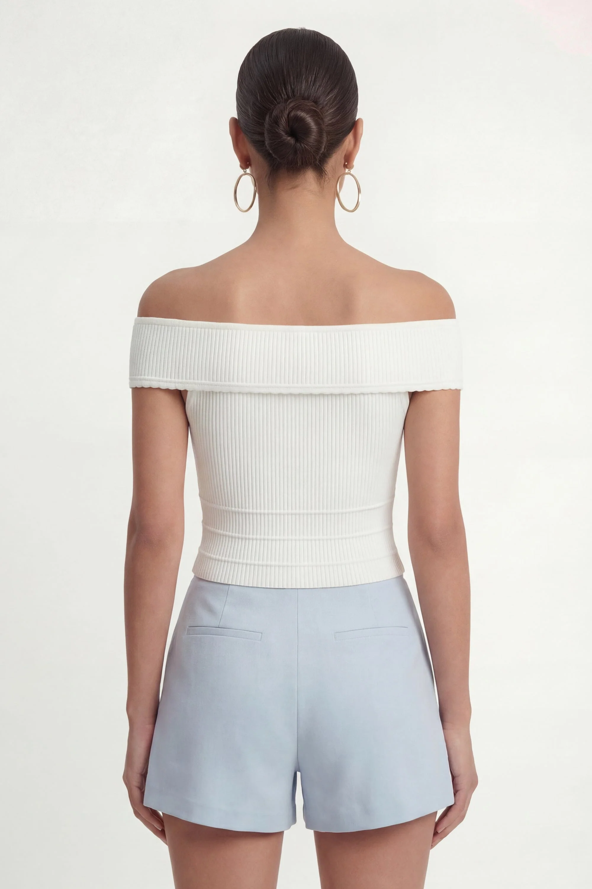 PULL COL BARDOT - CHRISTEN - ECRU - Image 5