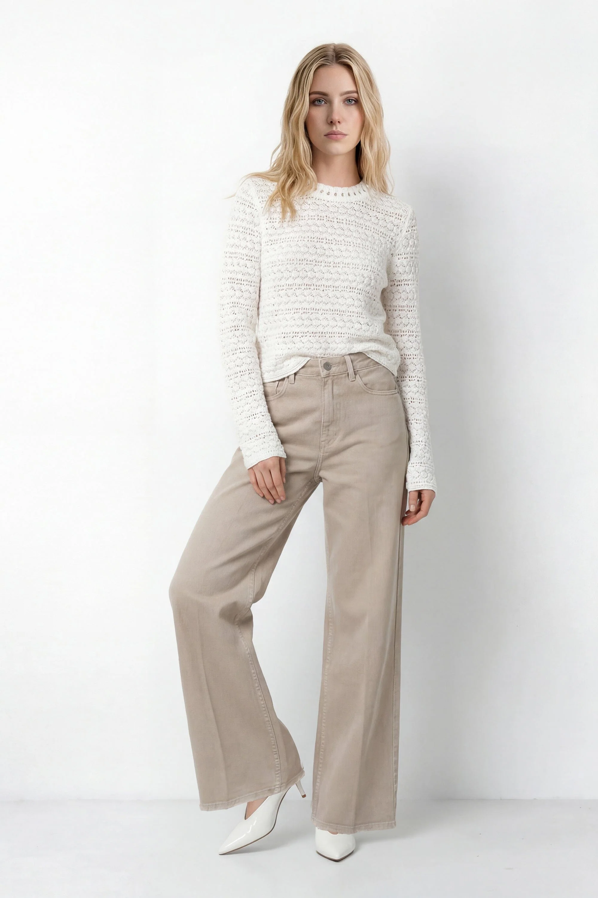 PULL - CLAYTON - ECRU - Image 3