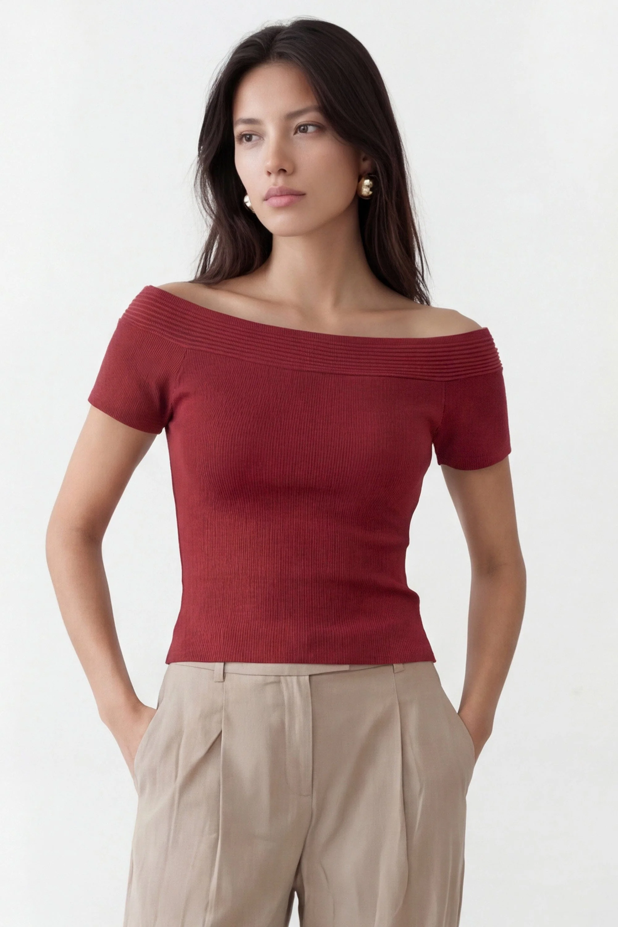 PULL - CRISTINA - TERRACOTTA - Image 2