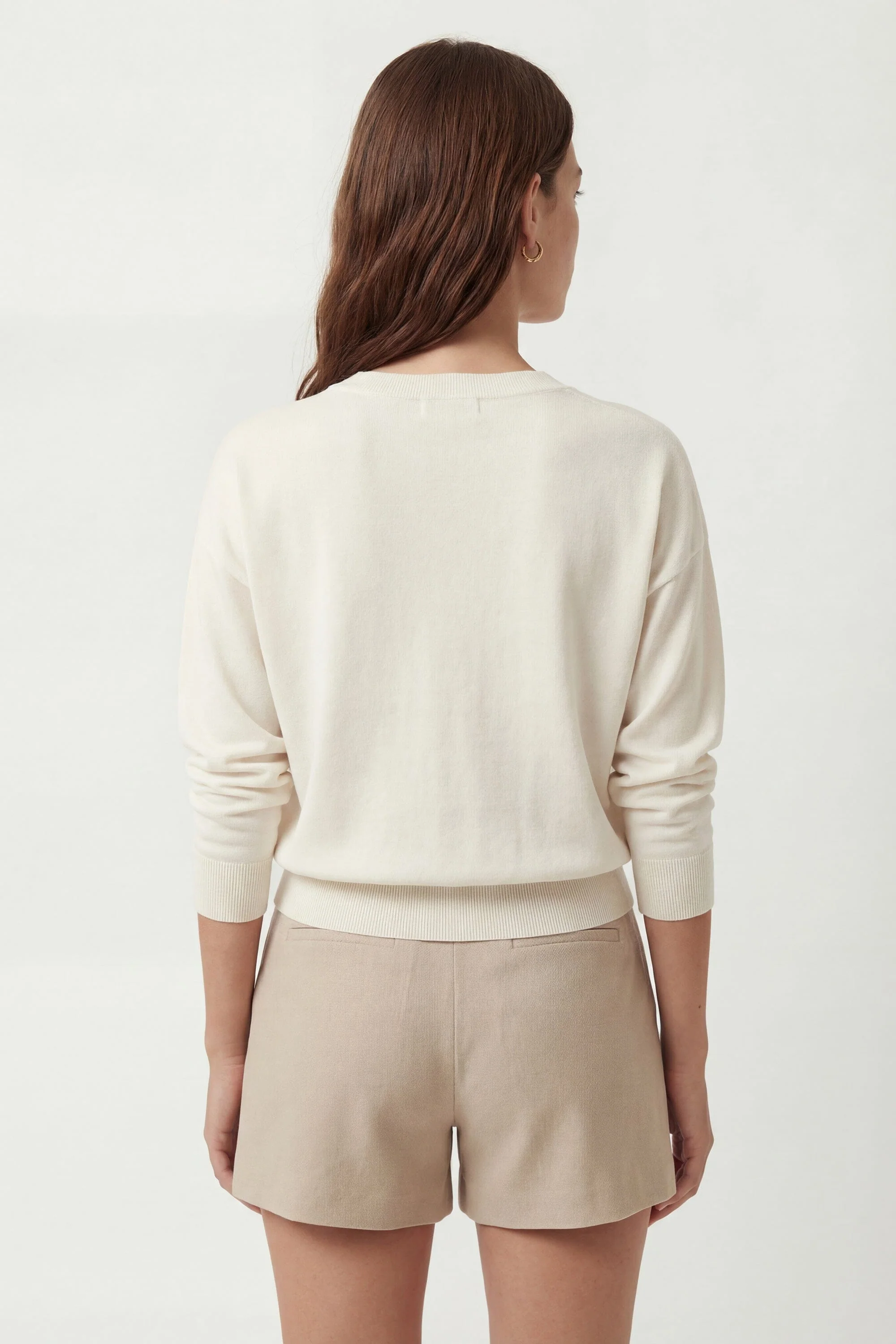 PULL V - CURT - ECRU - Image 5
