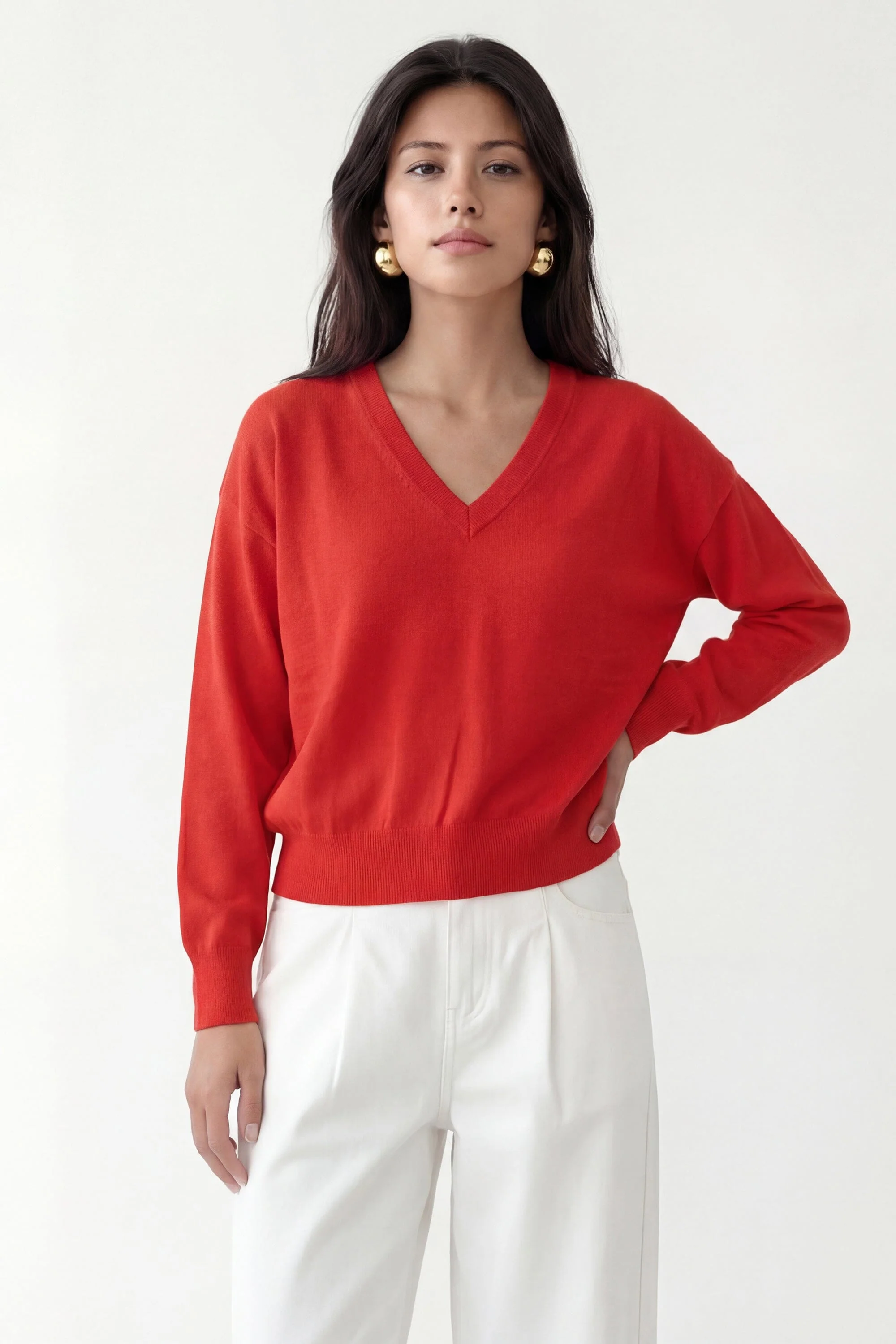 PULL V - CURT - GRENAT - Image 3