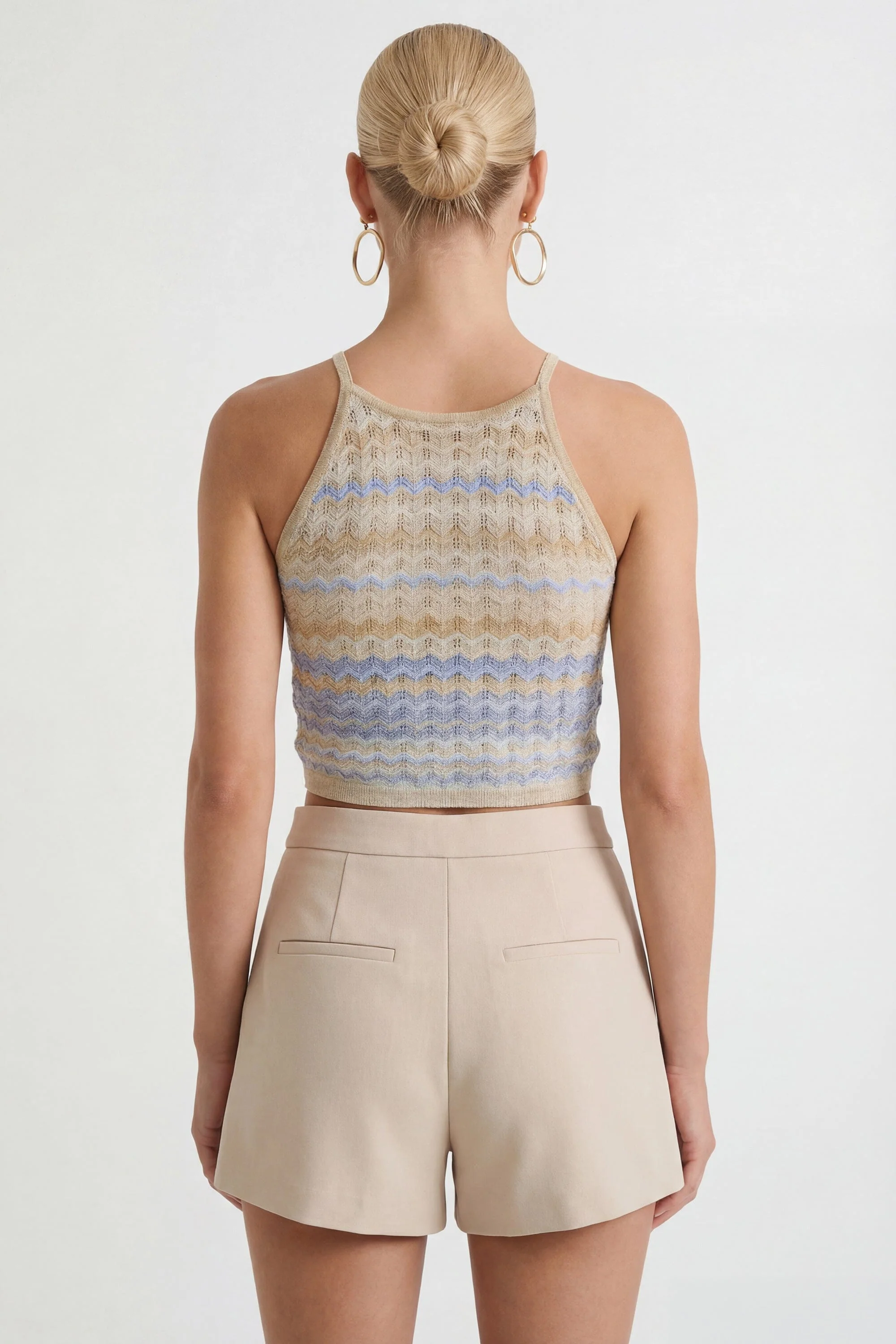 TOP MAILLE - CYNTHIA - BLEU - Image 4