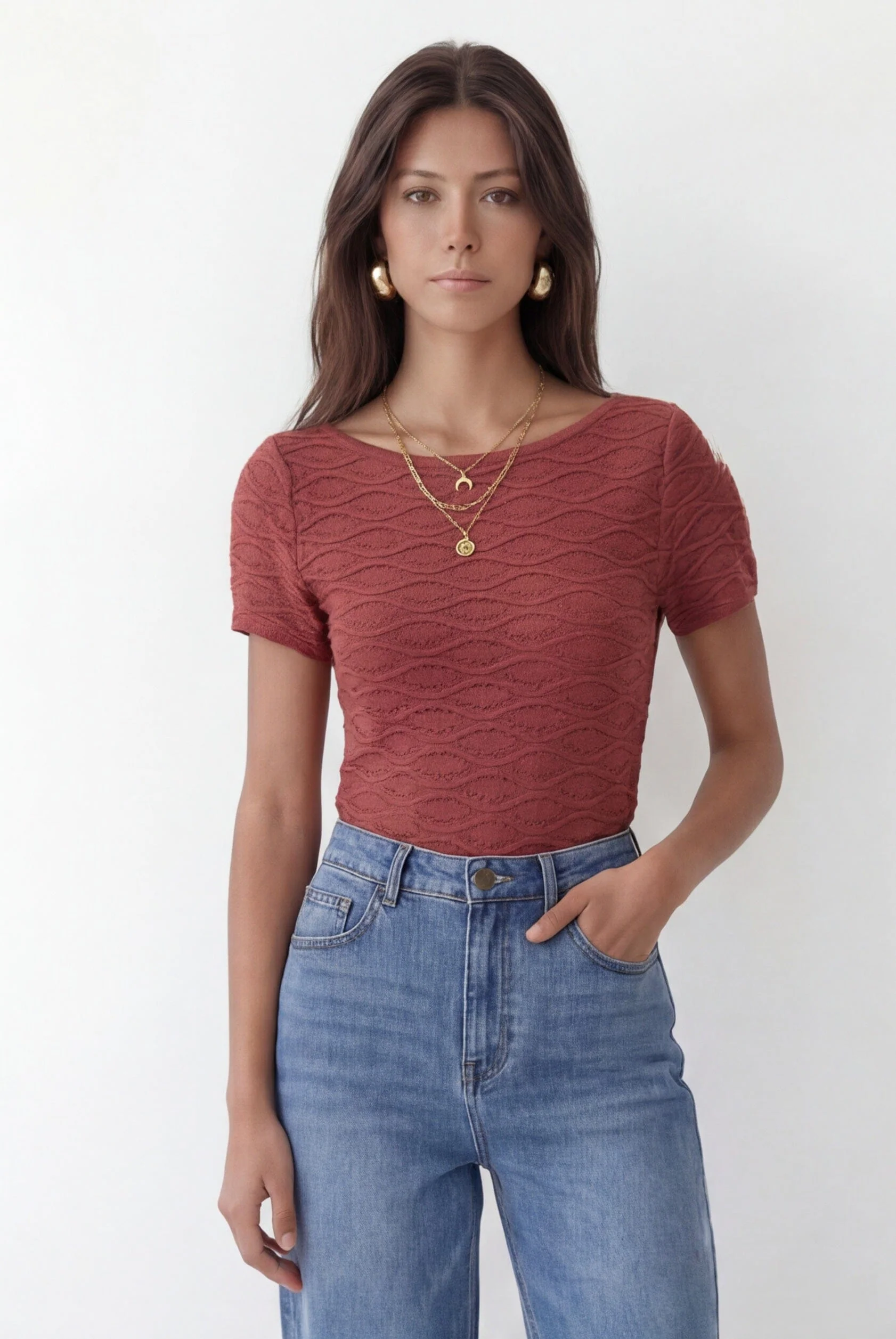 PULL MC - CYNTIA - TERRACOTTA