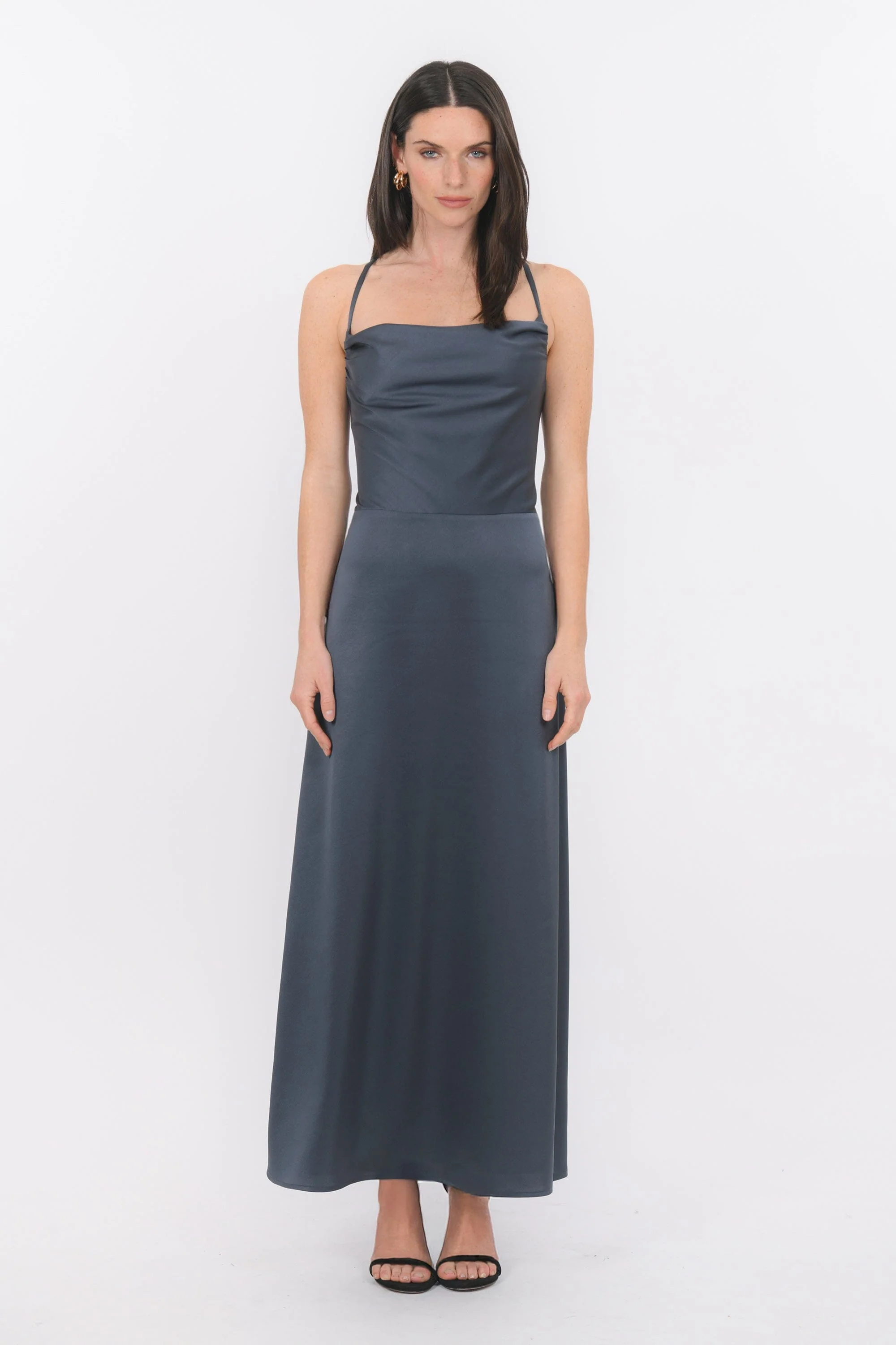 ROBE LONGUE - BAMBOU - CARBONE - Image 4