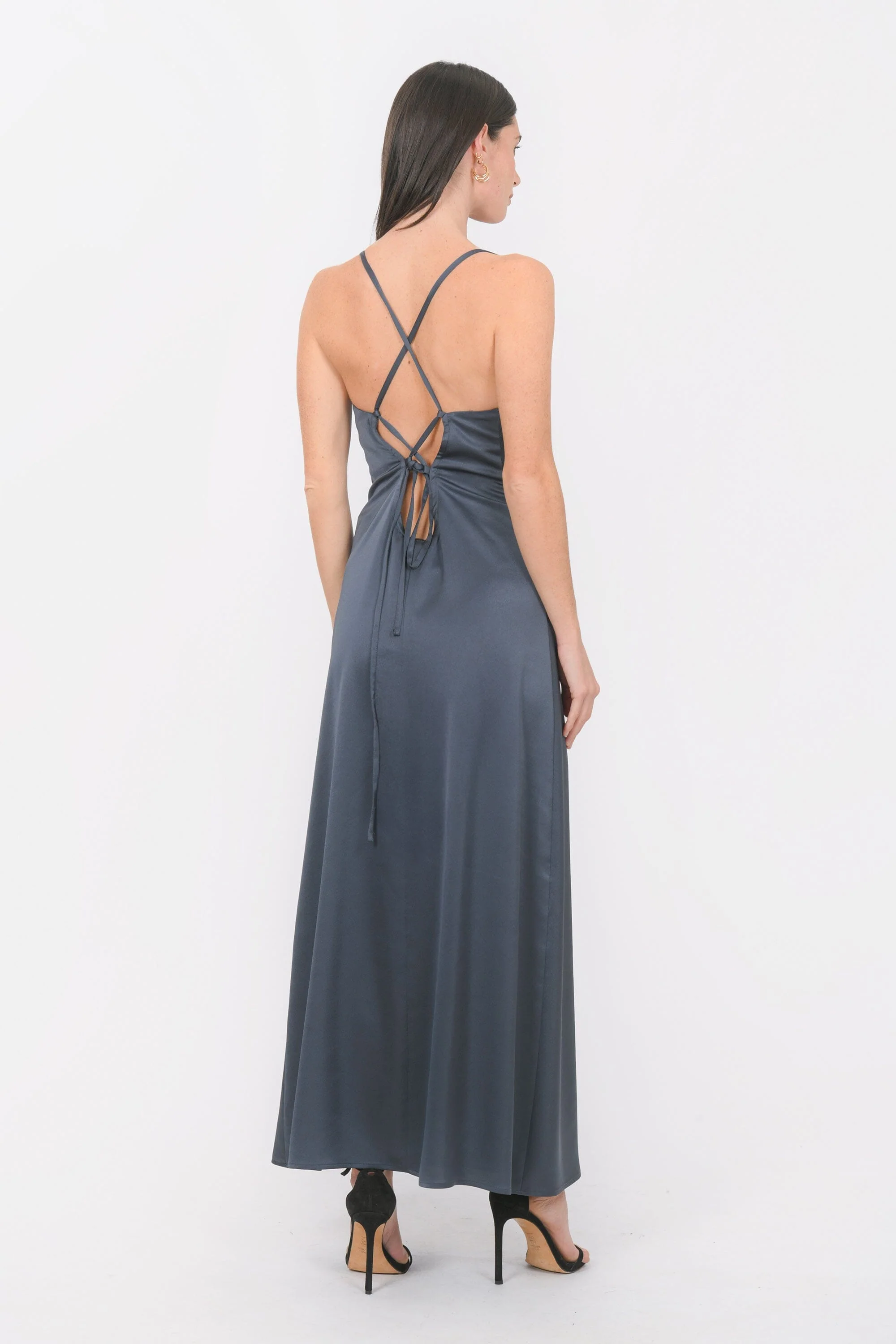ROBE LONGUE - BAMBOU - CARBONE - Image 6