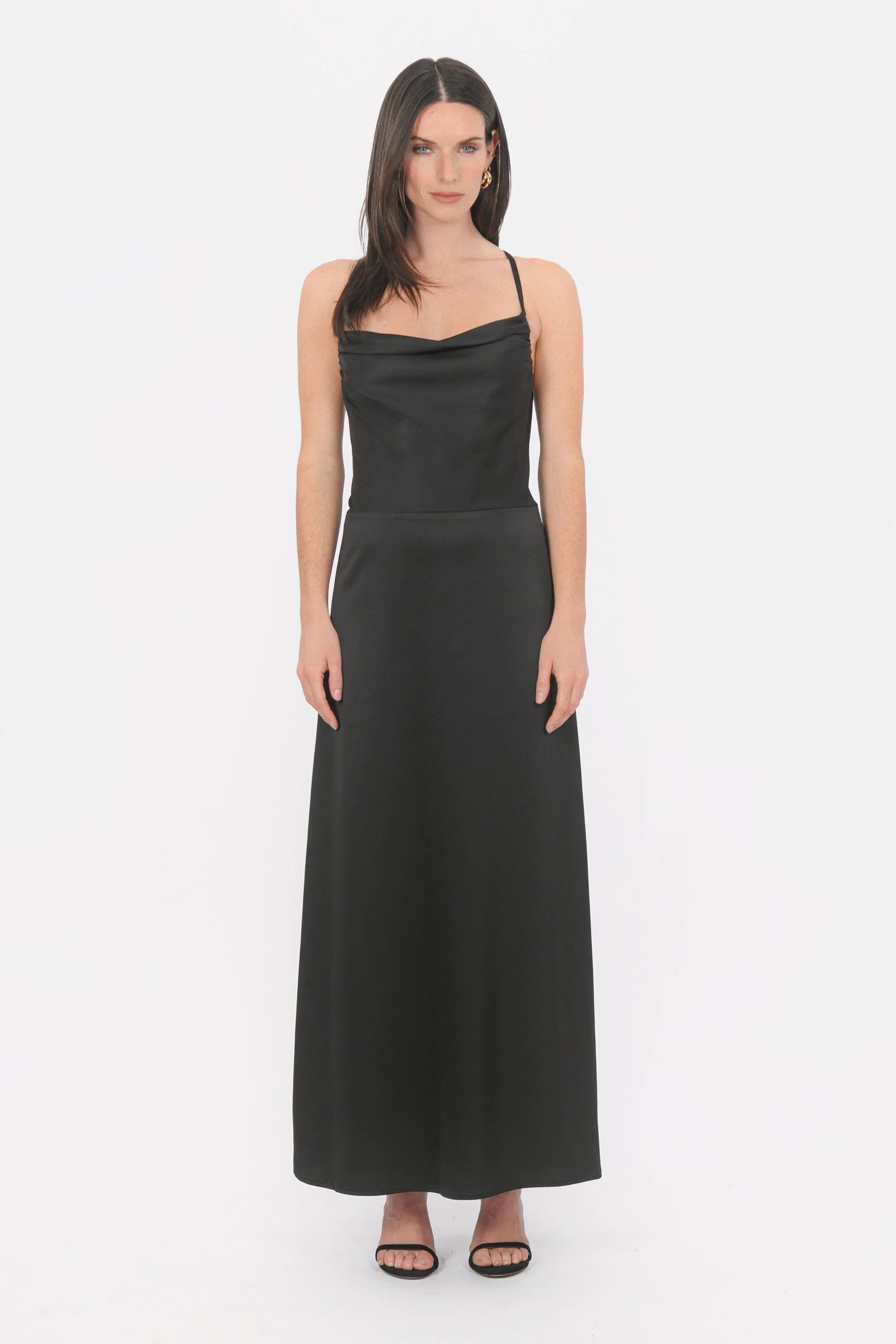 ROBE LONGUE - BAMBOU - NOIR - Image 4