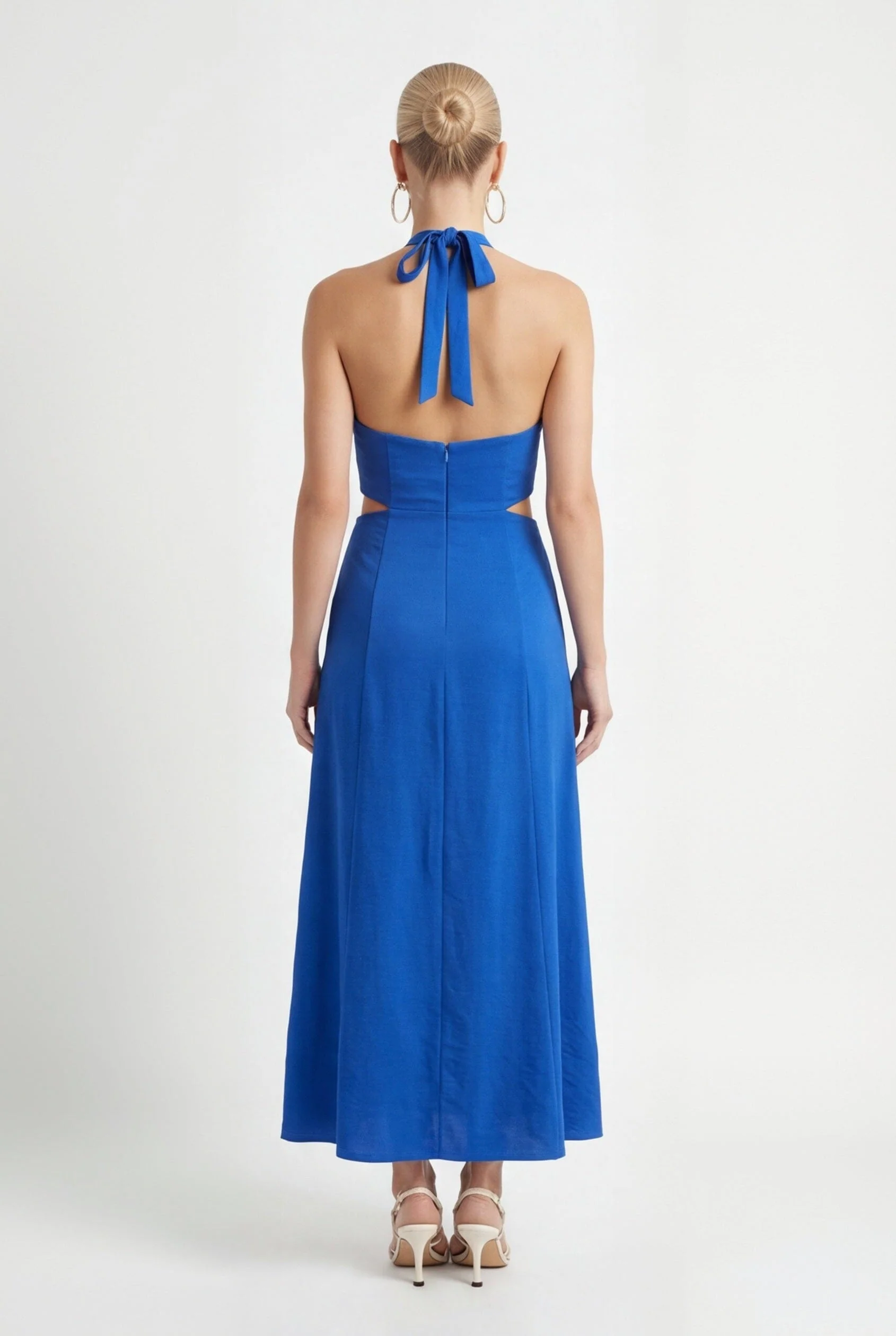 ROBE LONGUE - CANDY - COBALT - Image 3