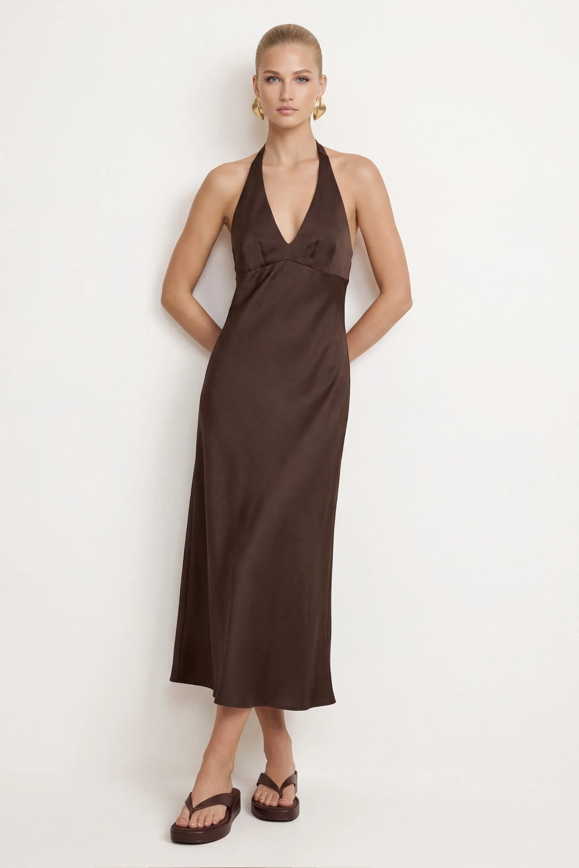ROBE - CAPRI - CHOCOLAT - Image 4